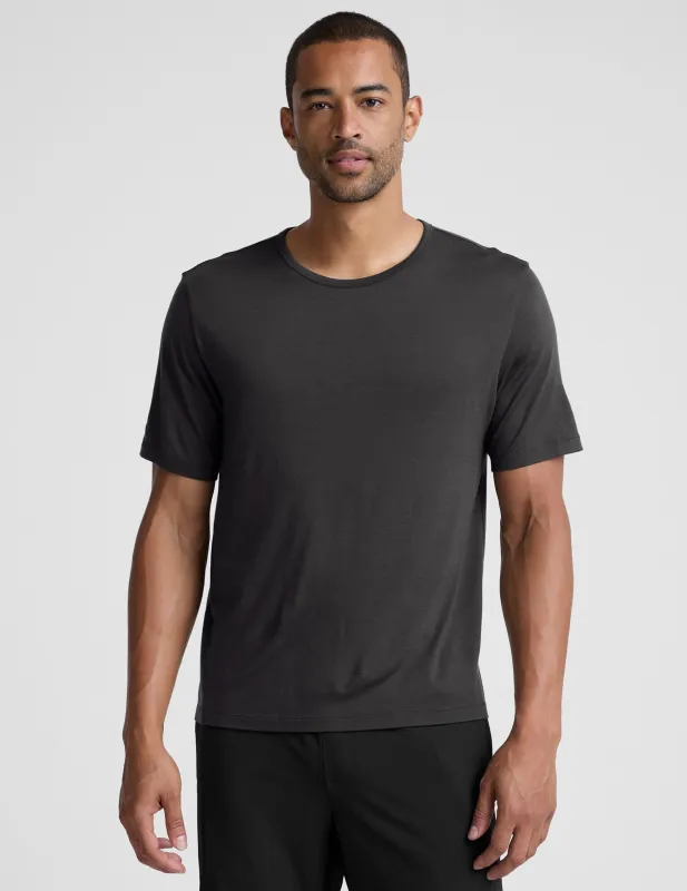 Warm Wick Merino Wool Short Sleeve Crew sold by Beyond Yoga