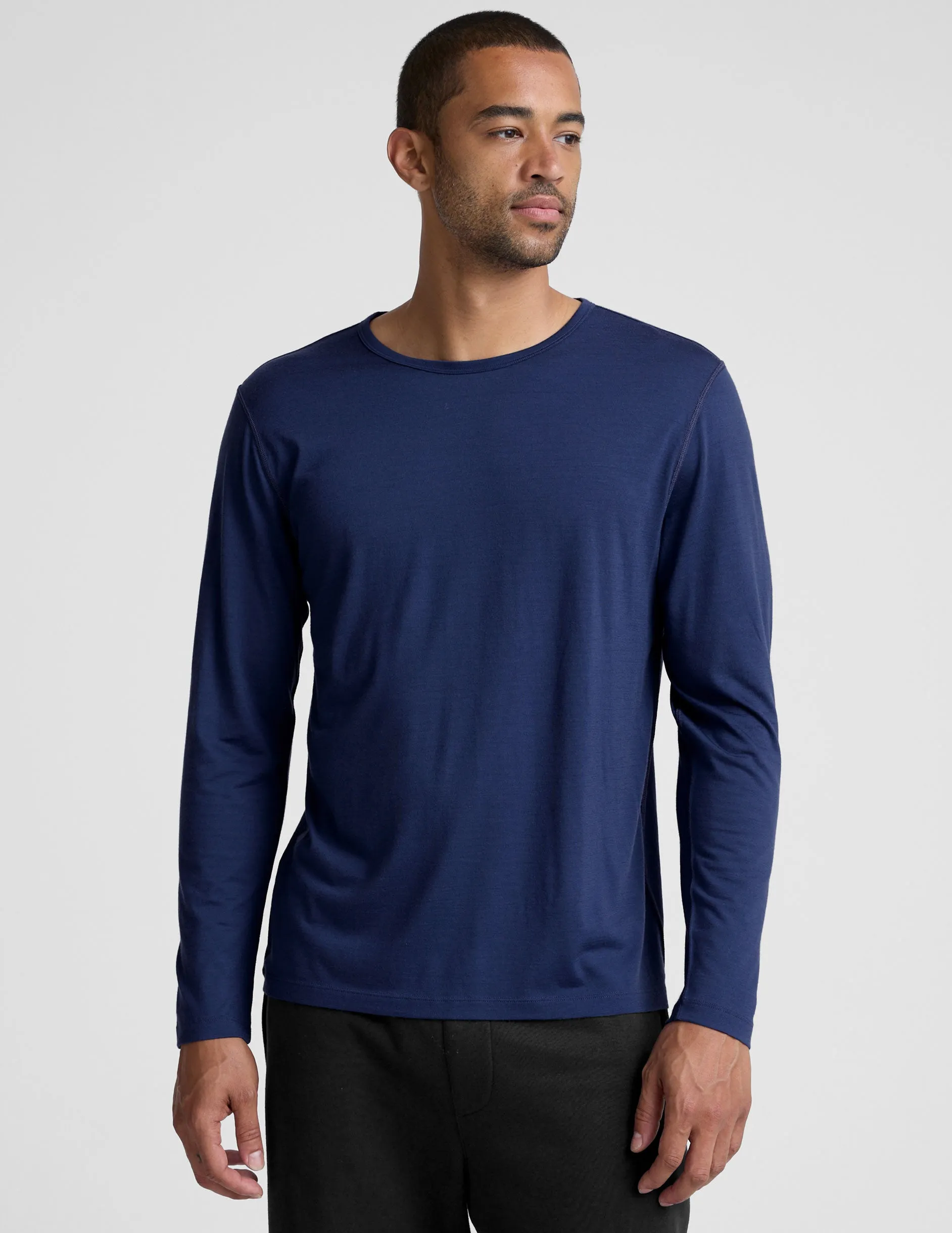 Warm Wick Merino Wool Long Sleeve Crew sold by Beyond Yoga