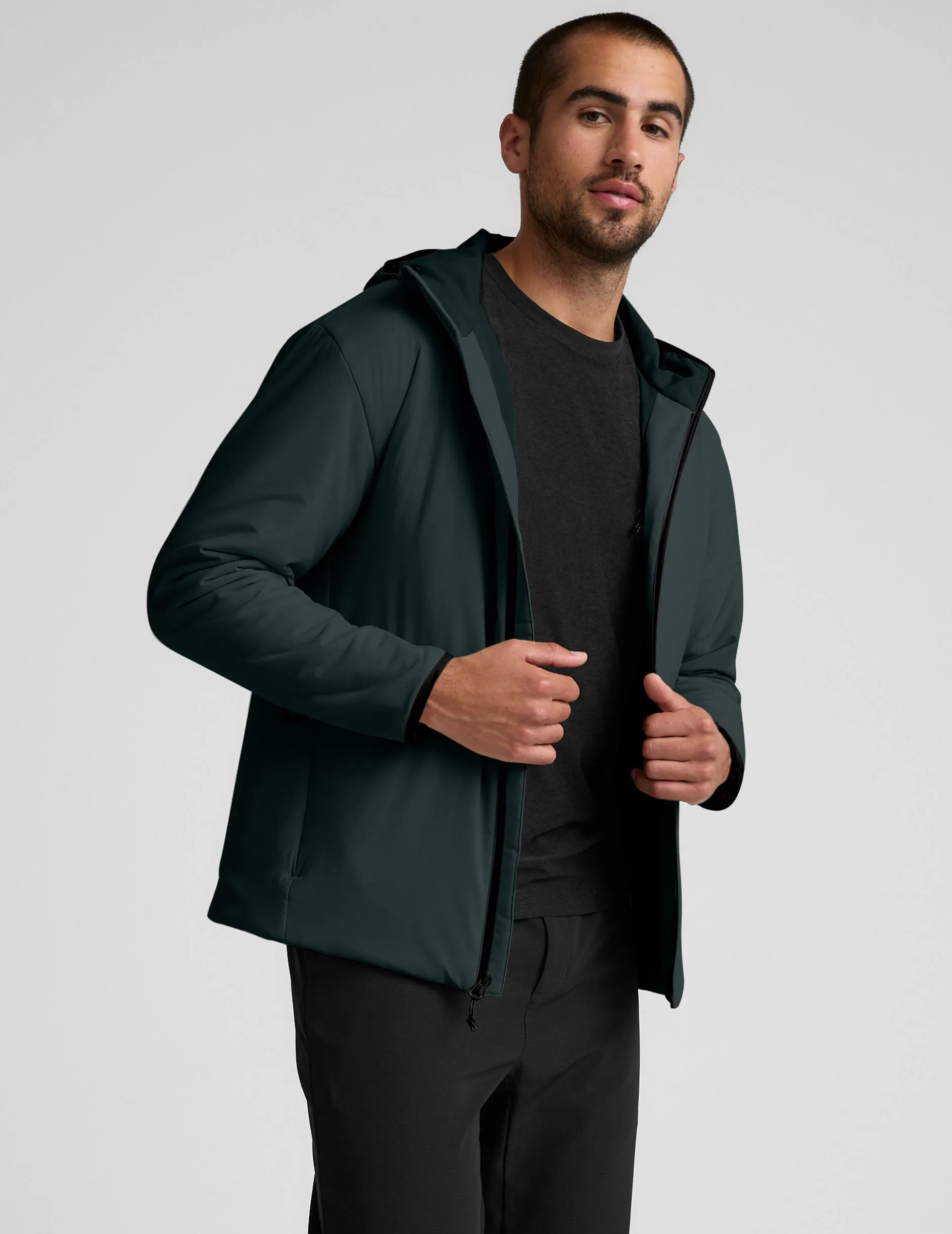 In Flight Insulated Men's Hooded Jacket sold by Beyond Yoga product image thumbnail 3