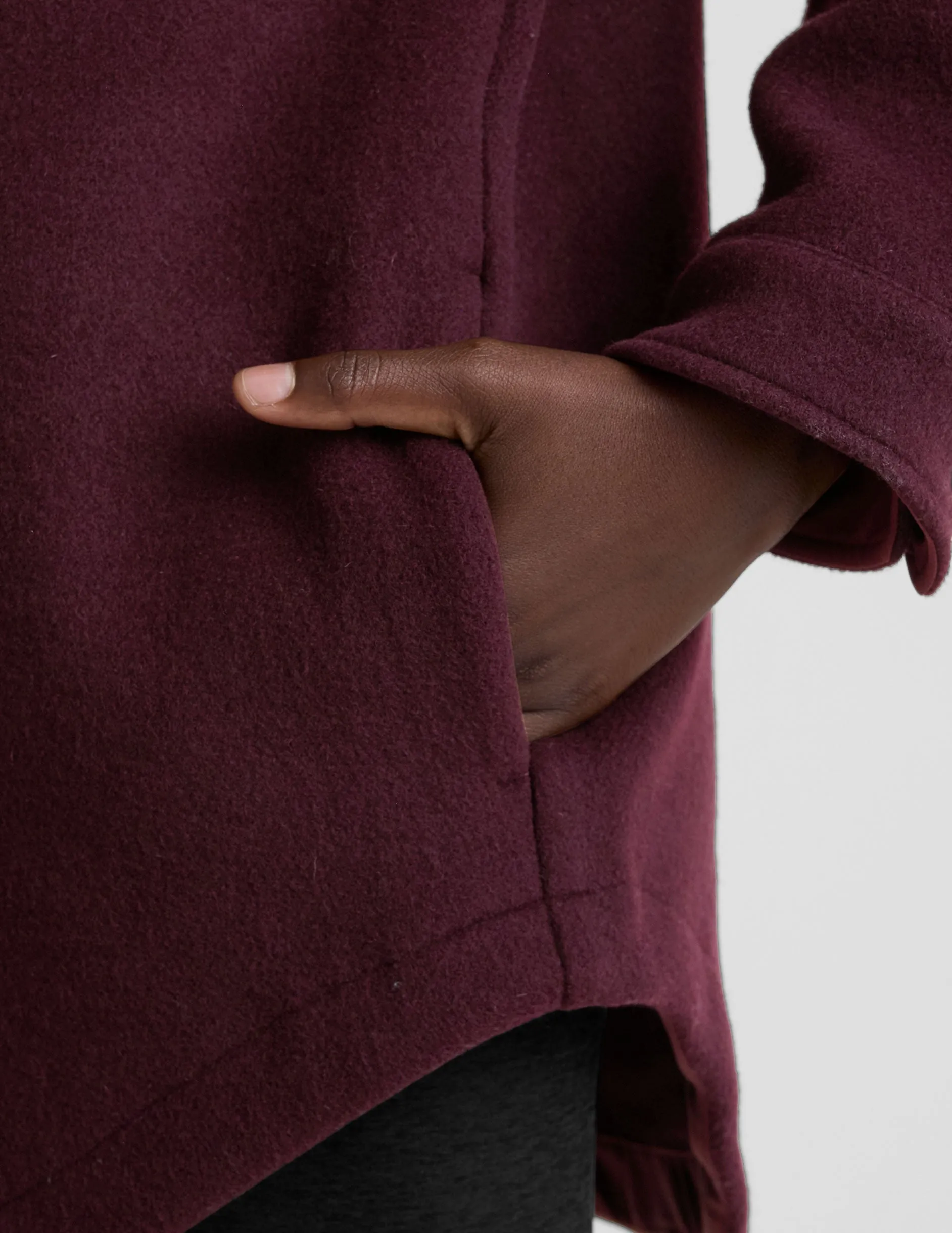 Insulated Wool Shirt Jacket sold by Beyond Yoga product image thumbnail 5