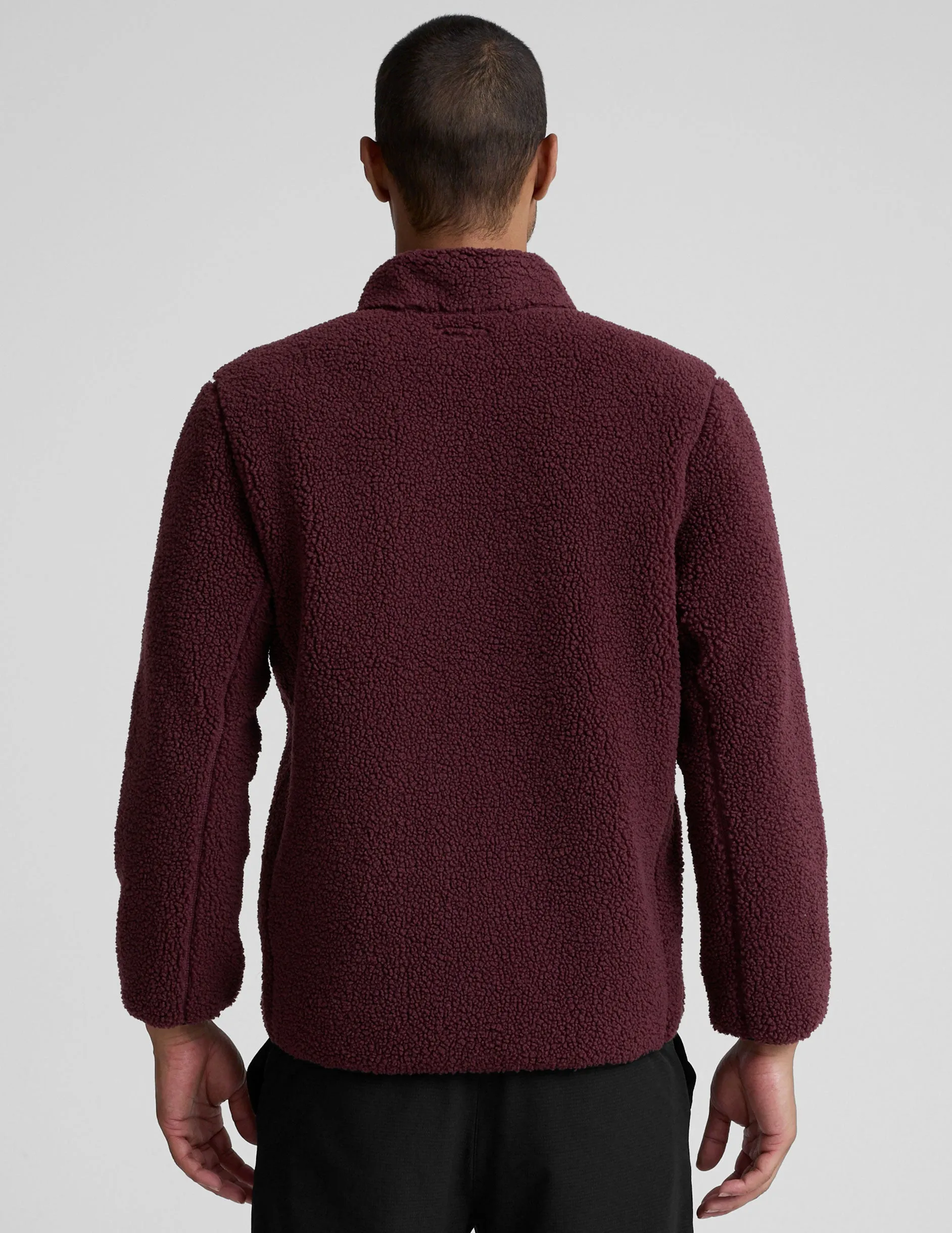 Boucle Fleece Men's Zip Jacket sold by Beyond Yoga product image thumbnail 3