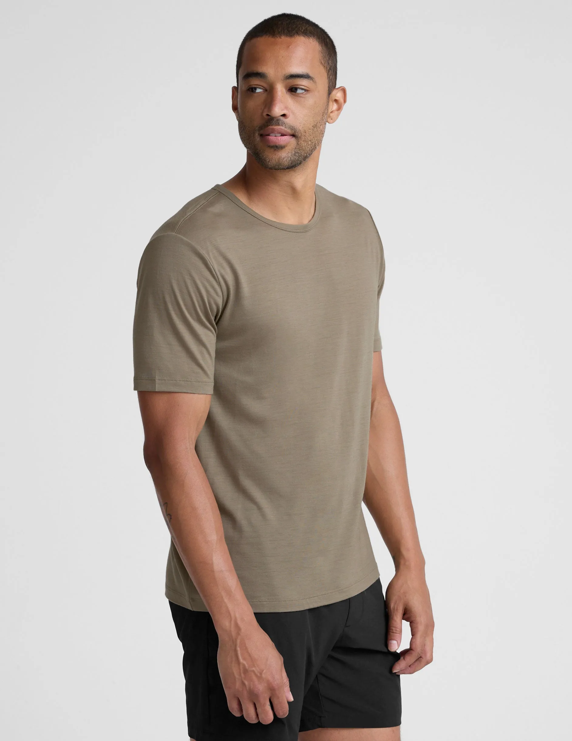 Merino Wool Men's Short Sleeve Crew sold by Beyond Yoga product image thumbnail 2