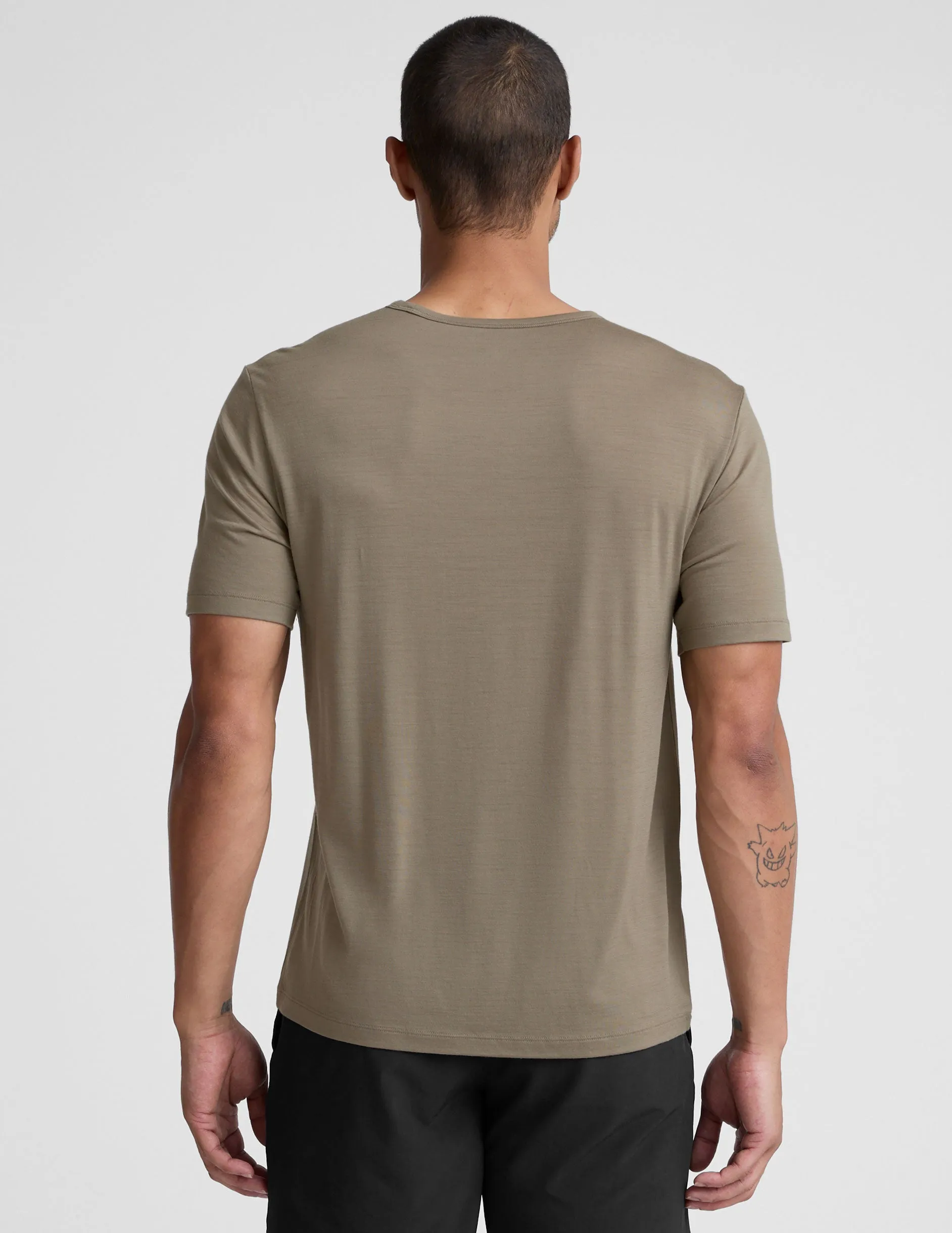 Merino Wool Men's Short Sleeve Crew sold by Beyond Yoga product image thumbnail 3