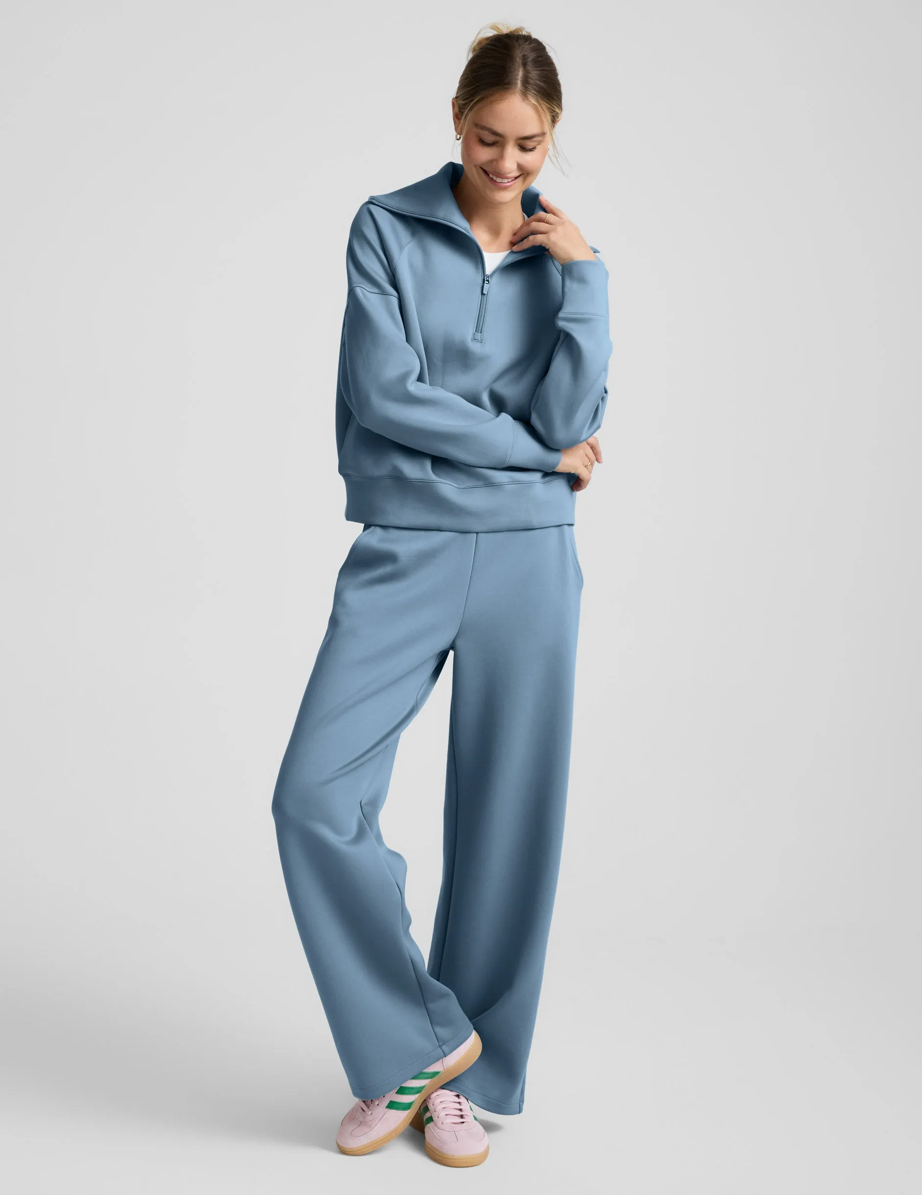 In the Flow 1/4 Zip Pullover sold by Beyond Yoga product image thumbnail 3