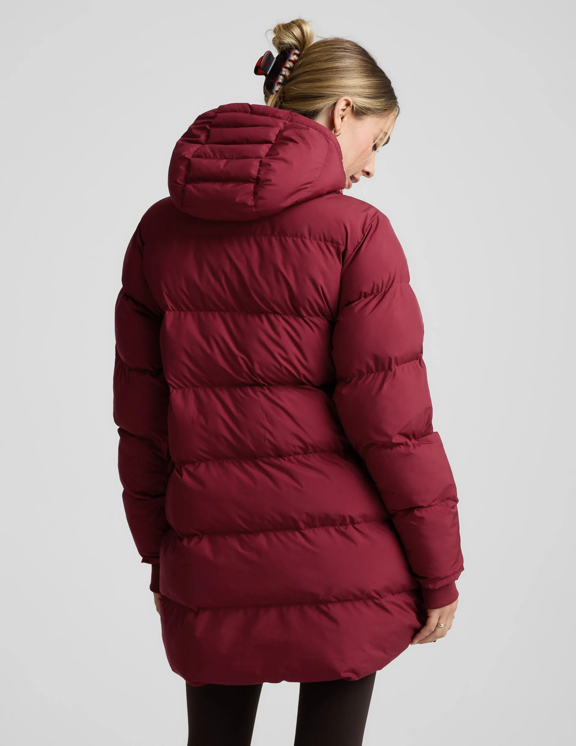 Warm Up Mid Length Puffer Jacket sold by Beyond Yoga product image thumbnail 5