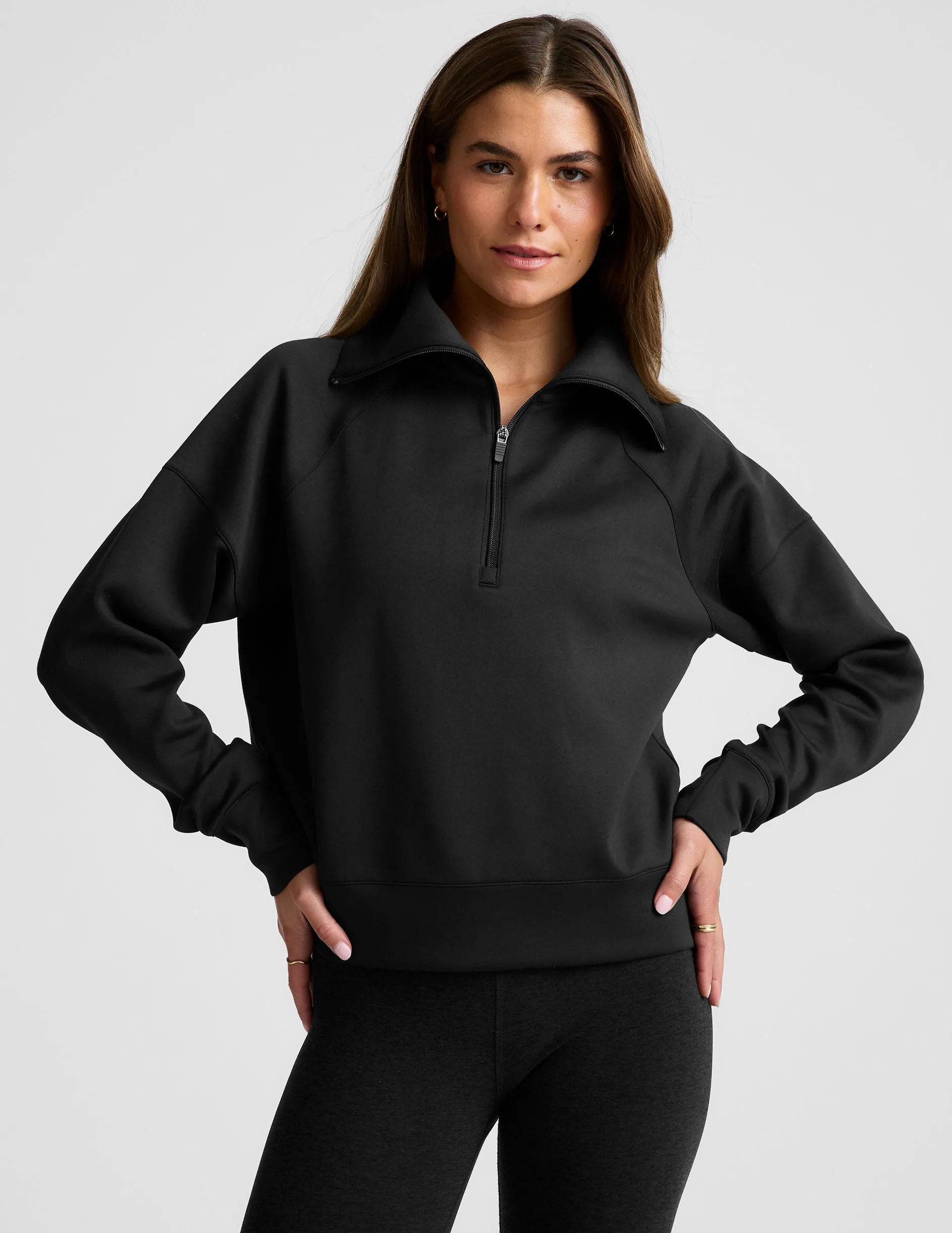 In the Flow 1/4 Zip Pullover sold by Beyond Yoga product image thumbnail 2