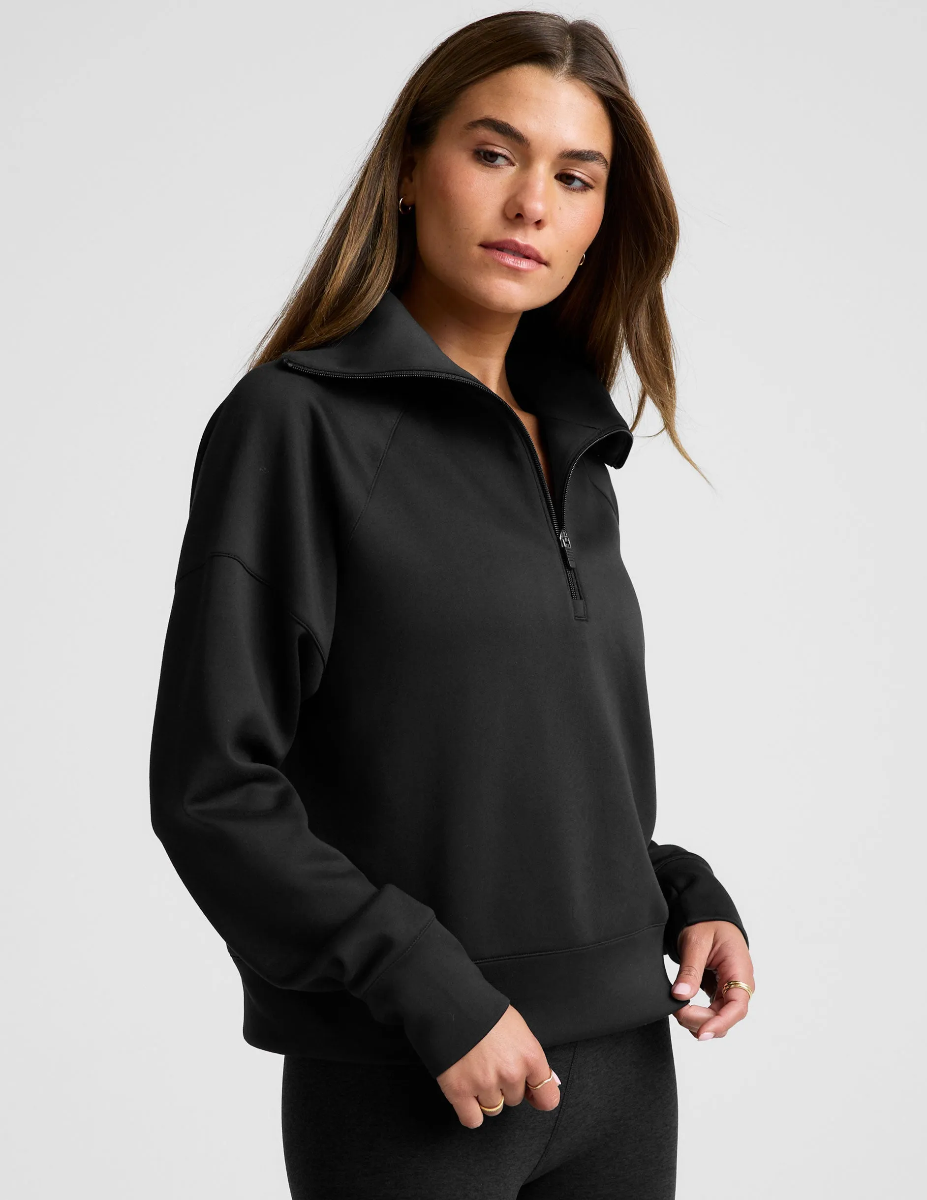 In the Flow 1/4 Zip Pullover sold by Beyond Yoga product image thumbnail 3