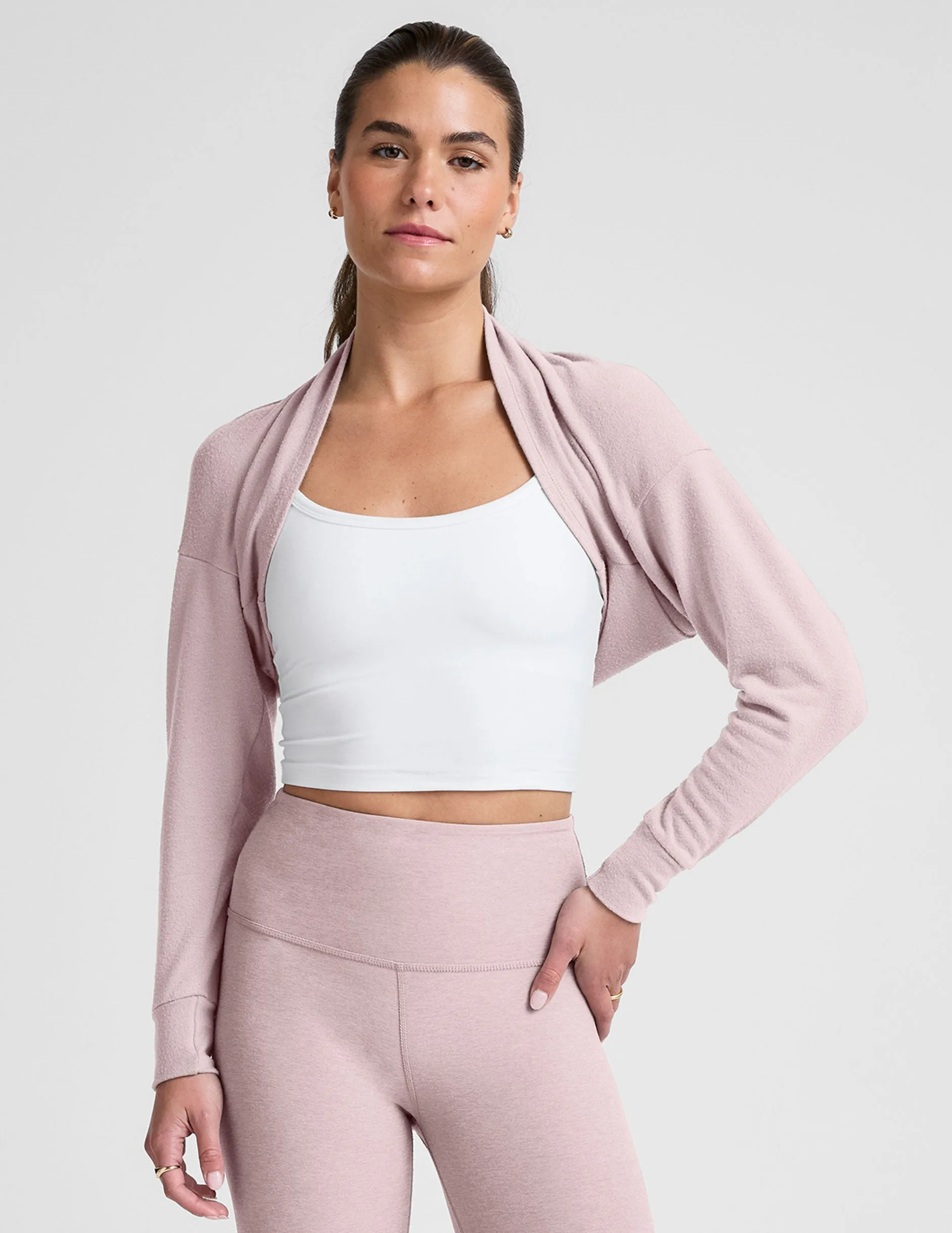 Duet 2-Way Convertible Shrug sold by Beyond Yoga product image thumbnail 2