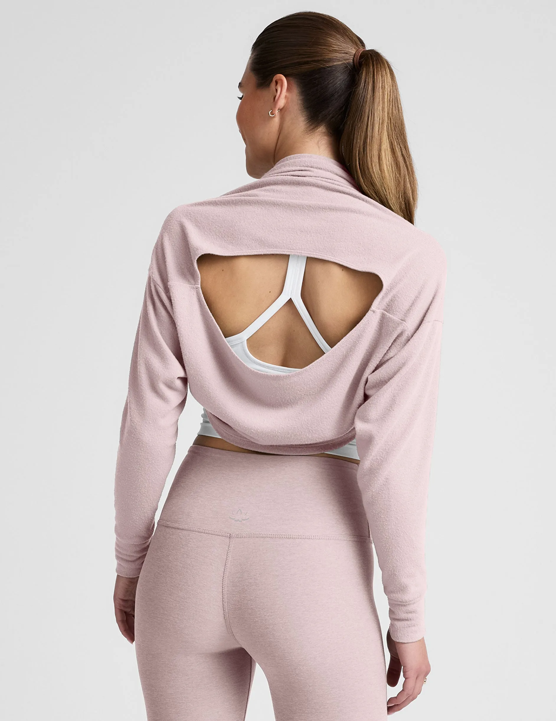 Duet 2-Way Convertible Shrug sold by Beyond Yoga product image thumbnail 5