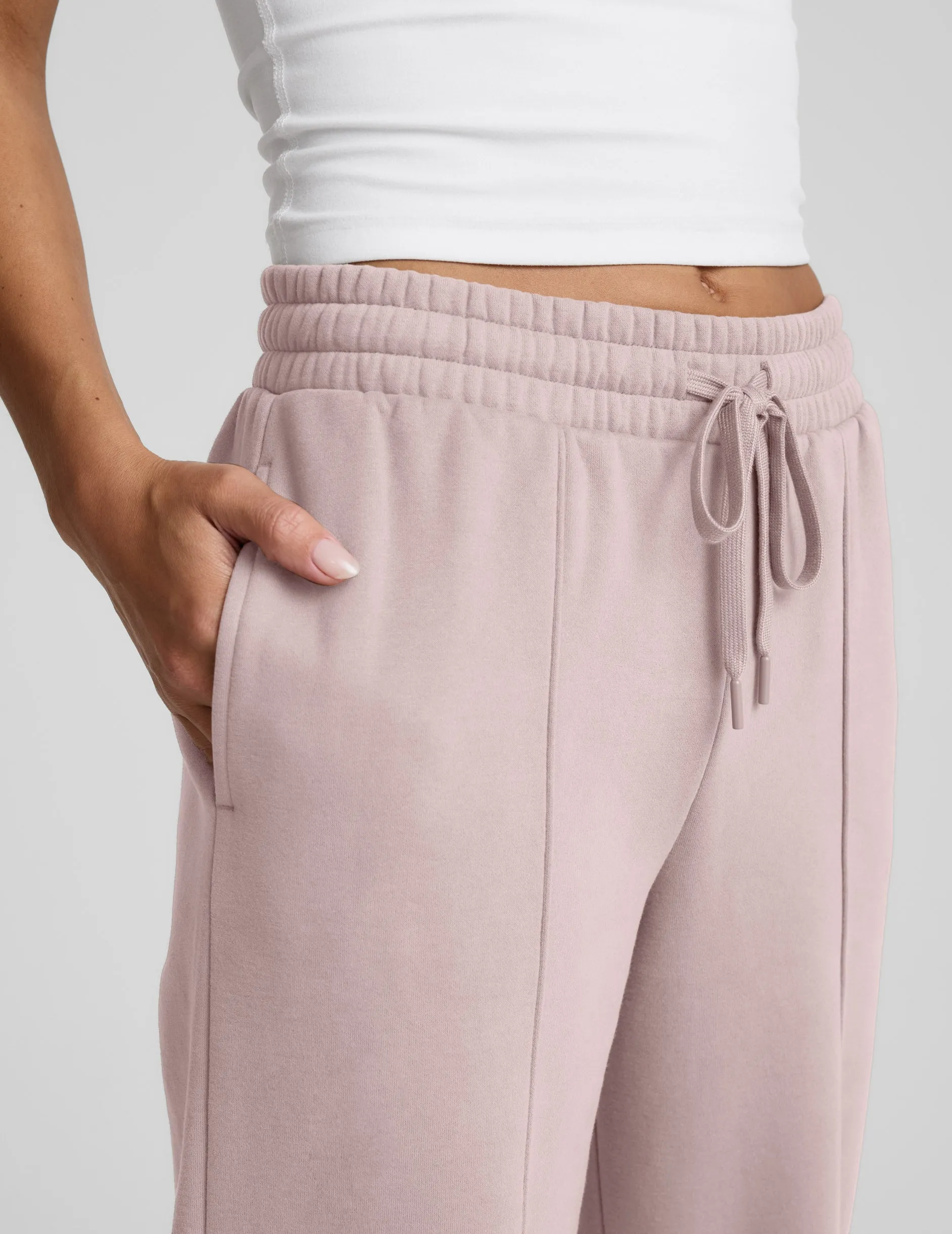 LuxeFleece Pintuck Wide Leg Pant sold by Beyond Yoga product image thumbnail 3