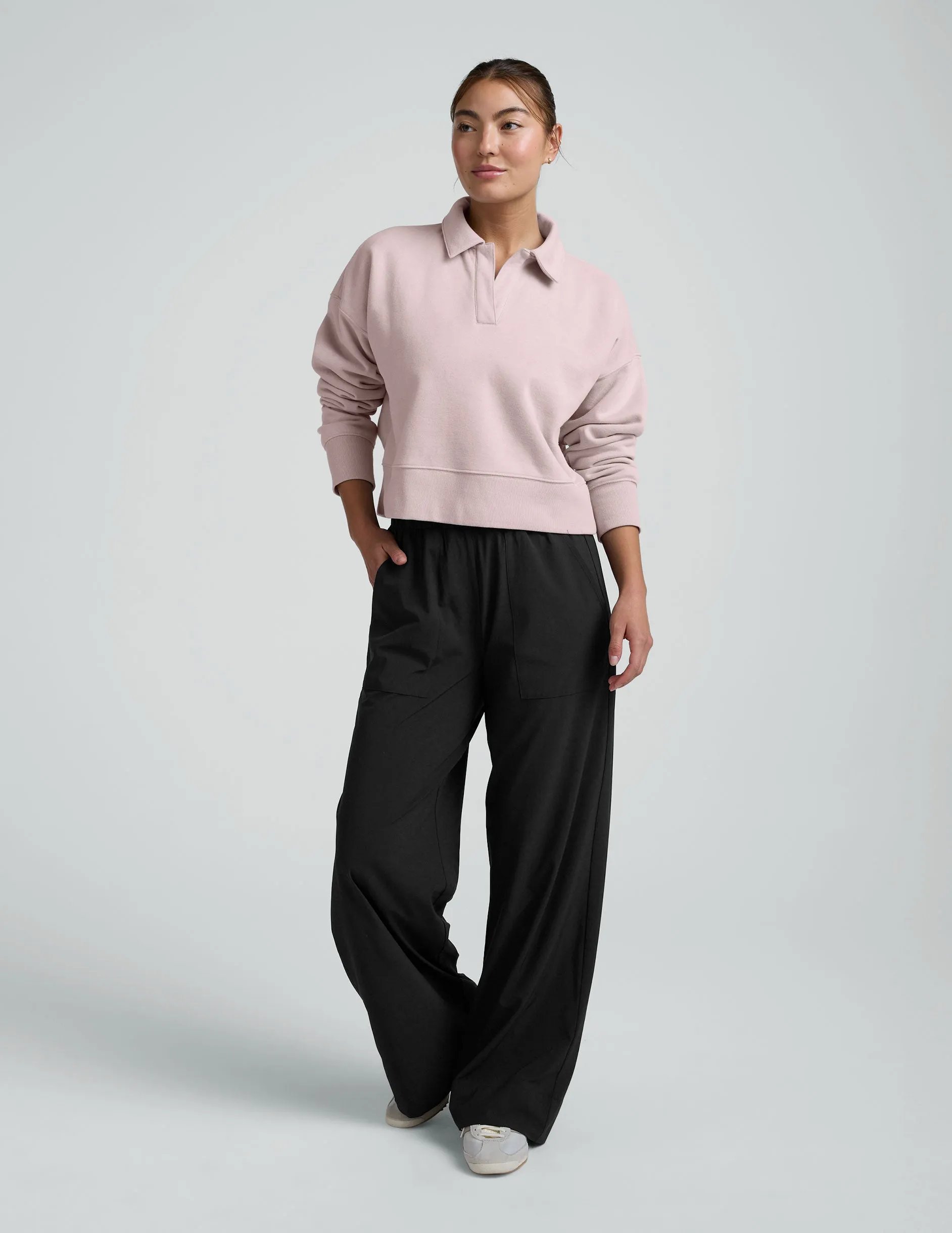 LuxeFleece Collared Sweatshirt sold by Beyond Yoga product image thumbnail 2
