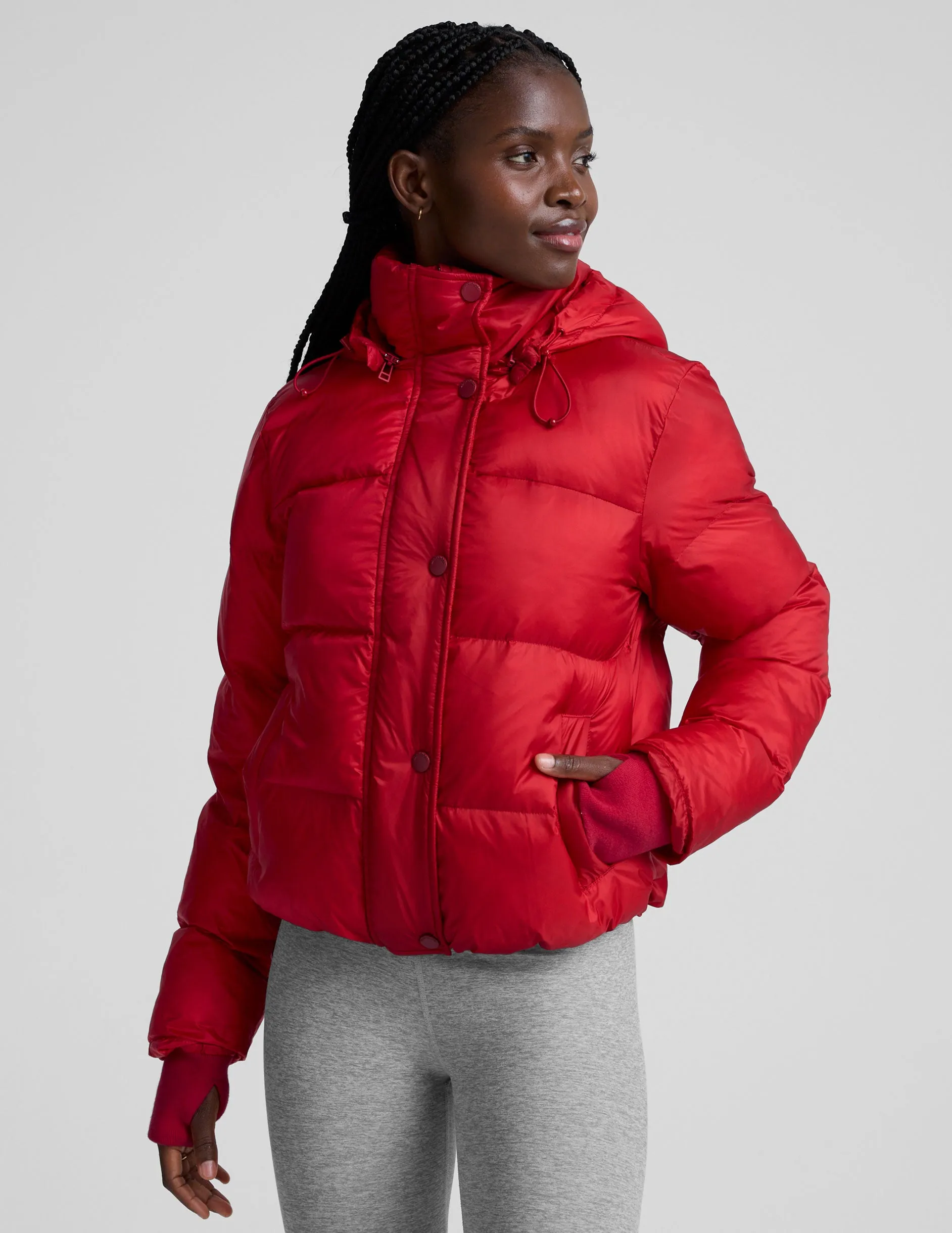 Big Cozy Hooded Puffer Jacket sold by Beyond Yoga product image thumbnail 3
