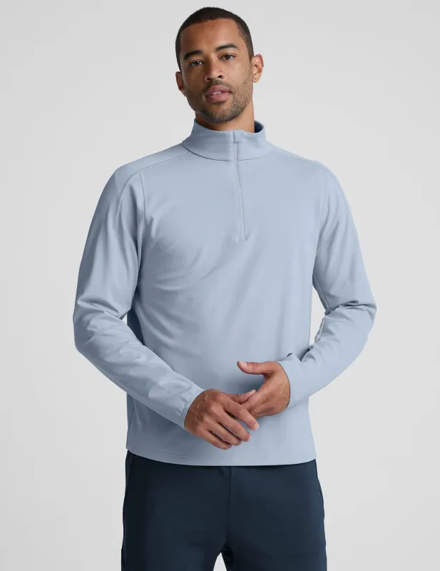 Pacer Fleece Quarter Zip Men's Pullover sold by Beyond Yoga