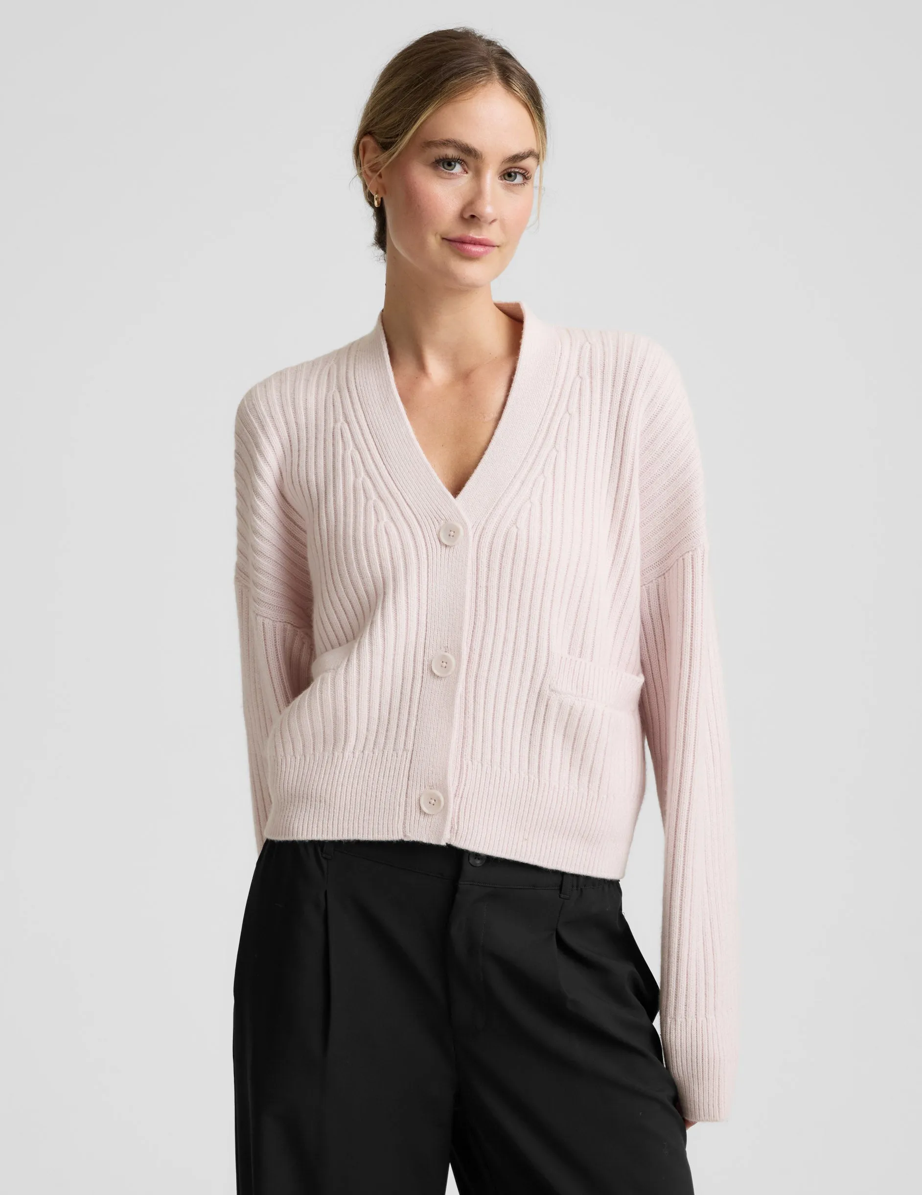 Wool Blend Cardigan sold by Beyond Yoga