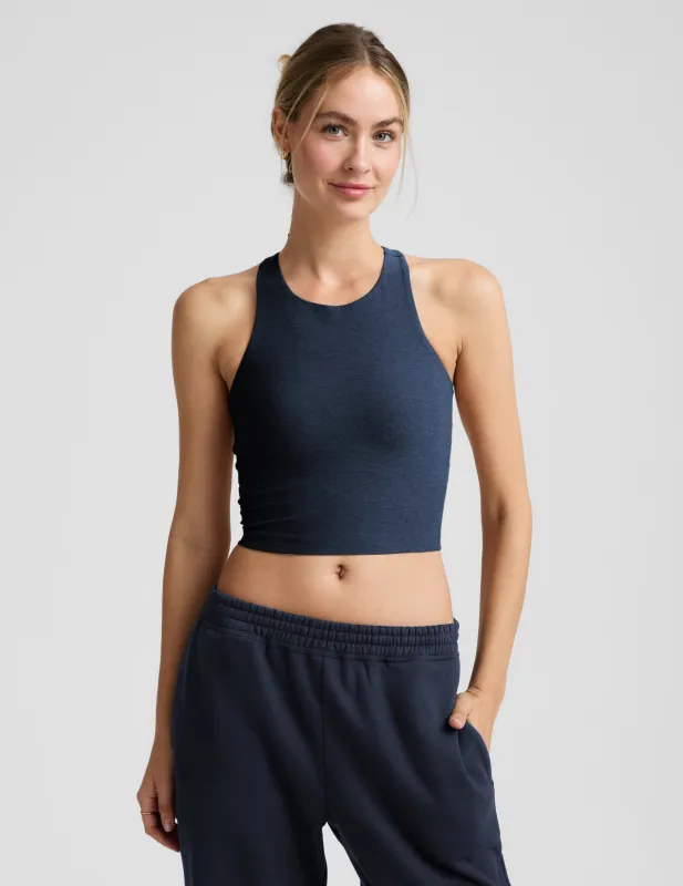 Spacedye High Neck Cropped Tank sold by Beyond Yoga