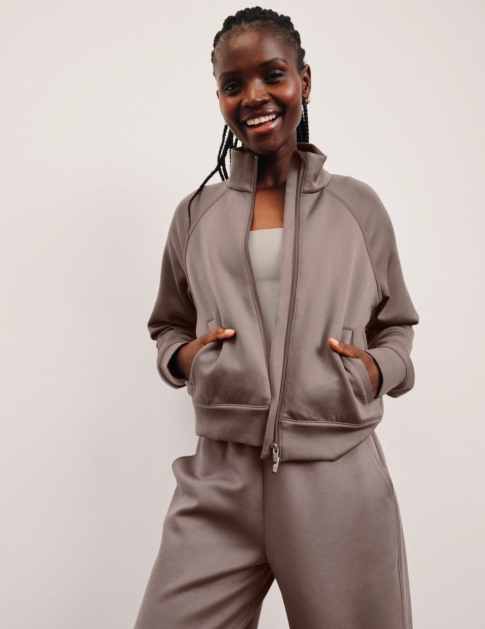 In The Flow Bomber Jacket sold by Beyond Yoga product image thumbnail 2