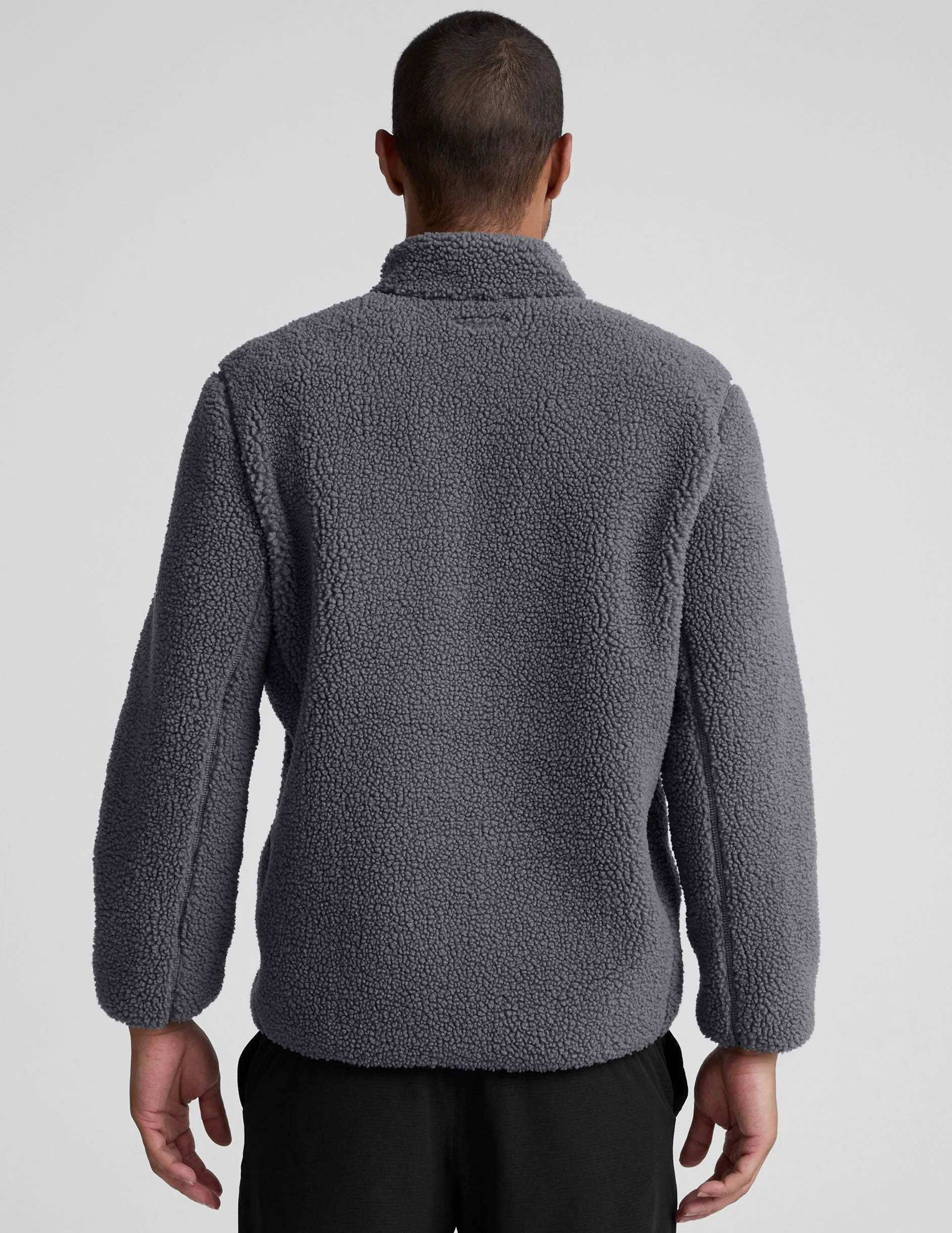 Boucle Fleece Men's Zip Jacket sold by Beyond Yoga product image thumbnail 4