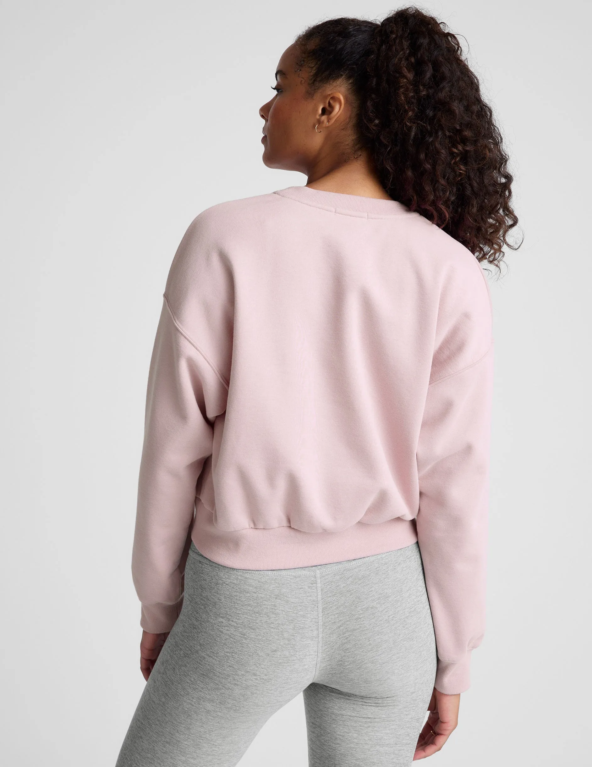 LuxeFleece Crewneck Sweatshirt sold by Beyond Yoga product image thumbnail 3