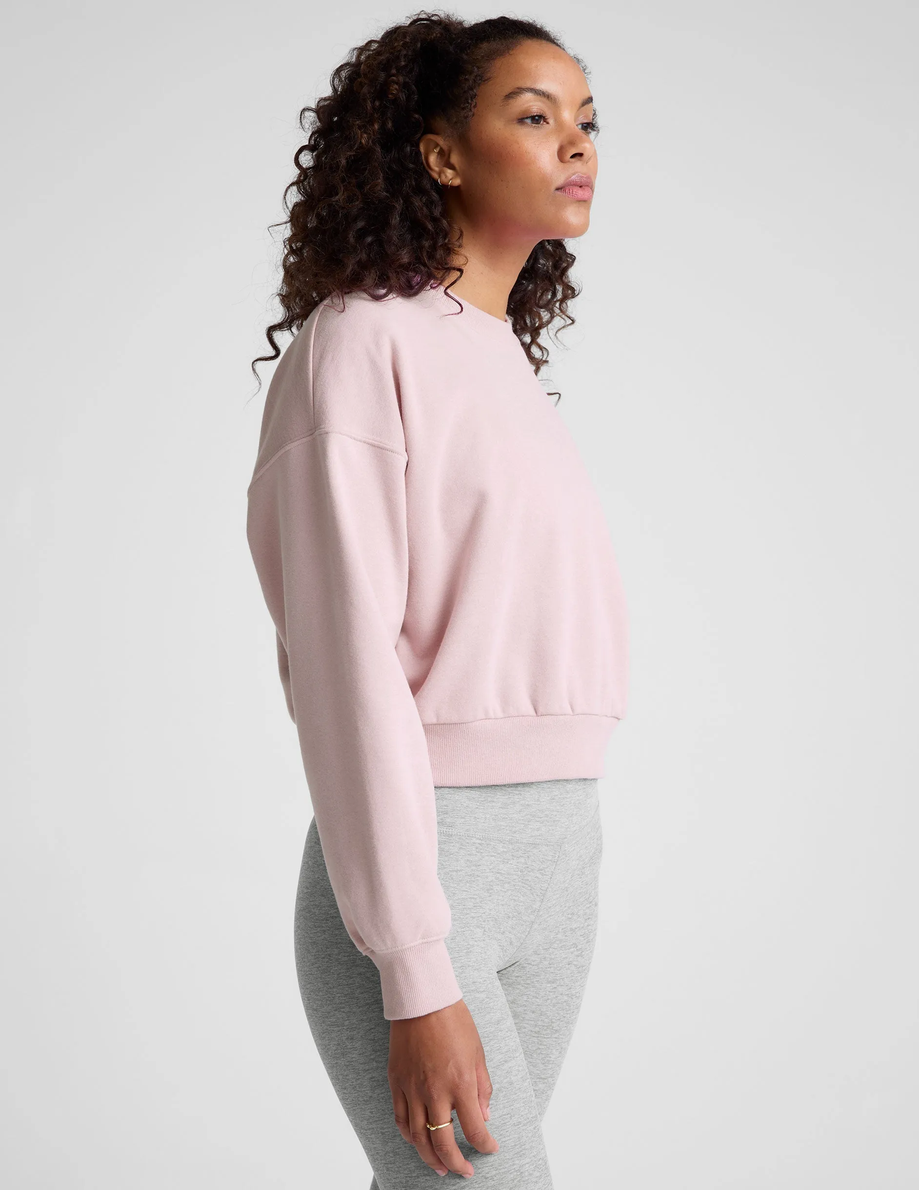 LuxeFleece Crewneck Sweatshirt sold by Beyond Yoga product image thumbnail 2
