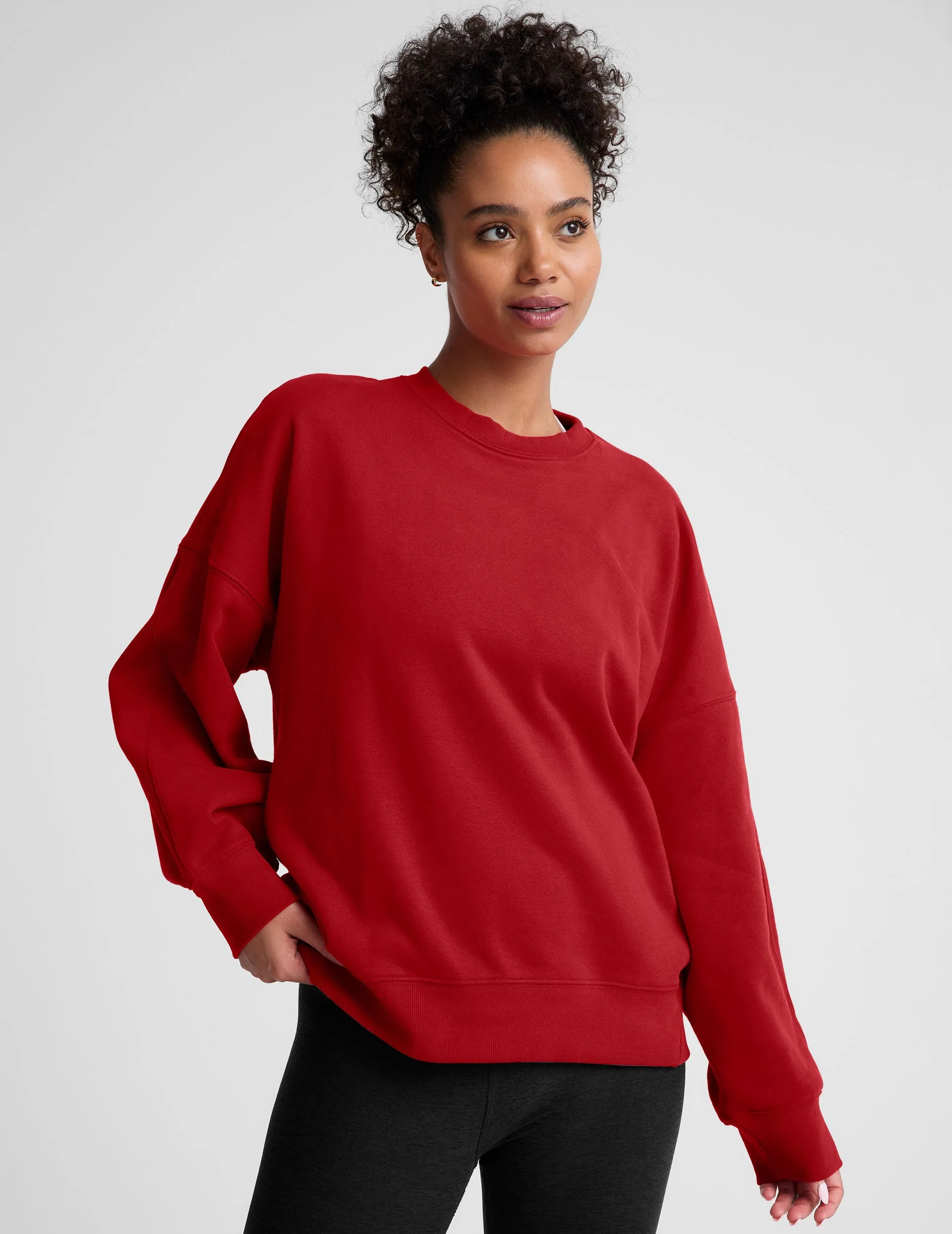 LuxeFleece Oversized Sweatshirt sold by Beyond Yoga product image thumbnail 3