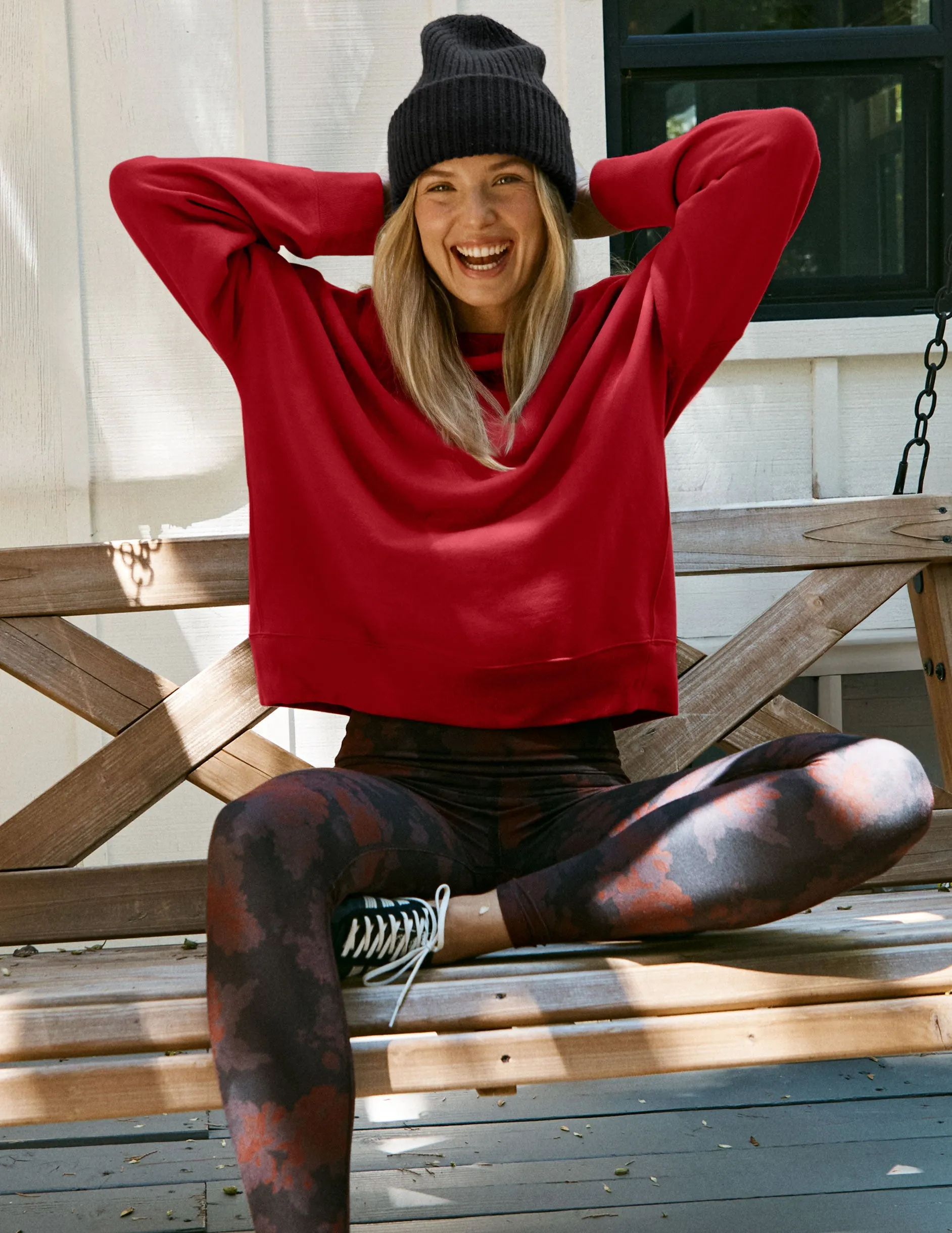 LuxeFleece Oversized Sweatshirt sold by Beyond Yoga