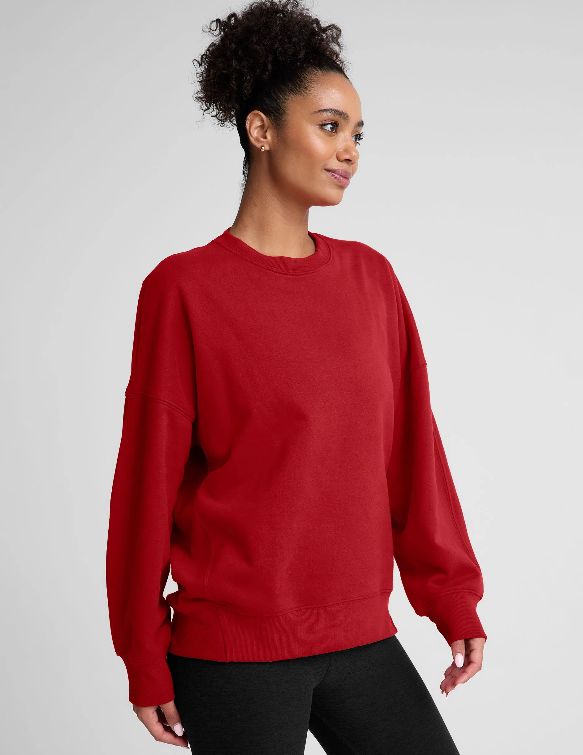 LuxeFleece Oversized Sweatshirt sold by Beyond Yoga product image thumbnail 4