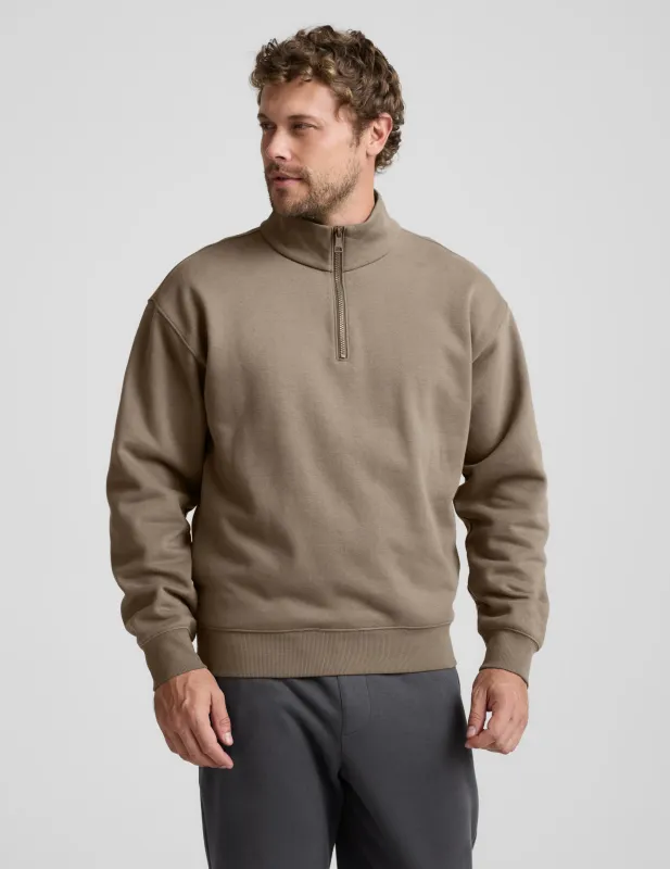 LuxeFleece Half Zip Men's Pullover sold by Beyond Yoga