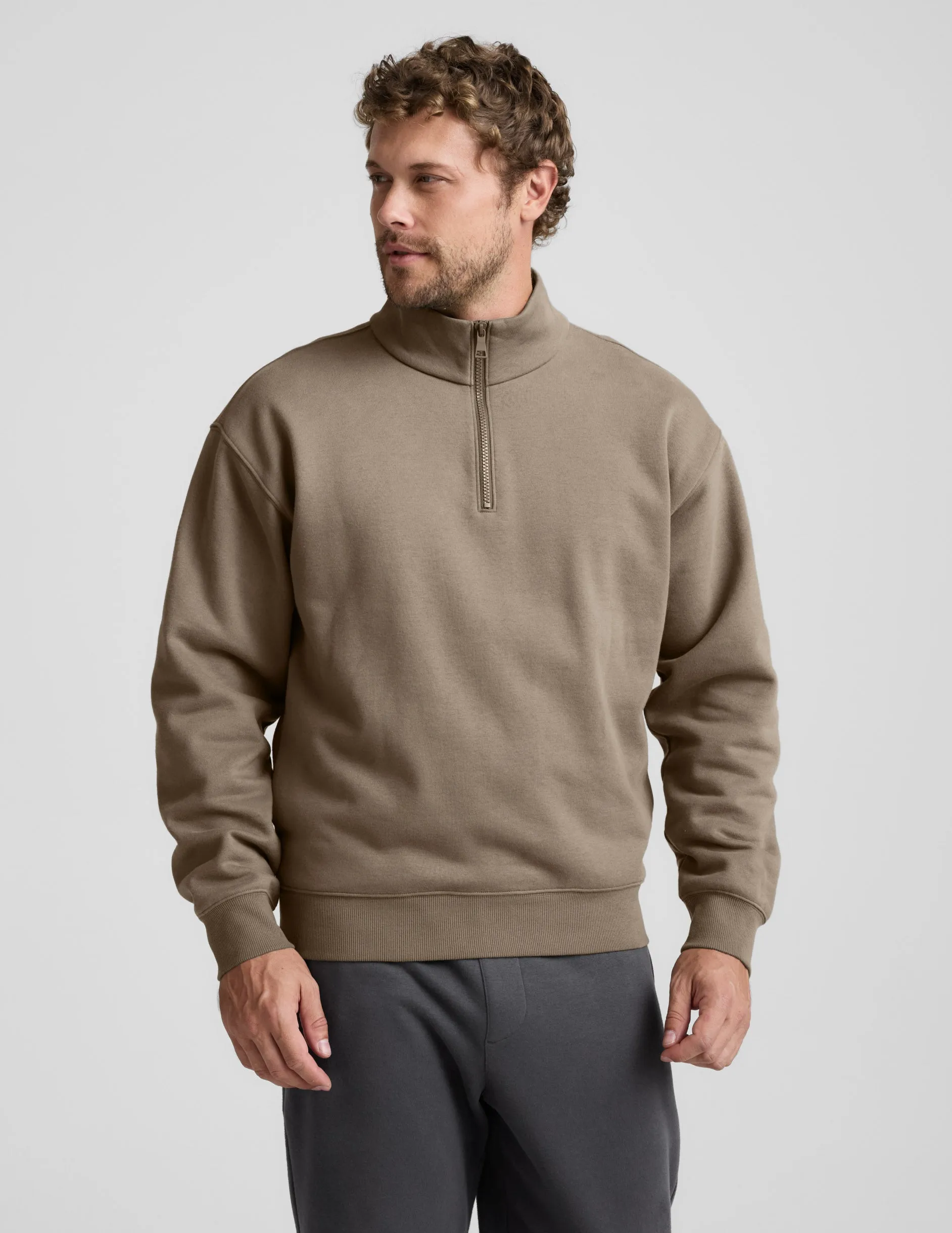 LuxeFleece Men's Half Zip Pullover sold by Beyond Yoga