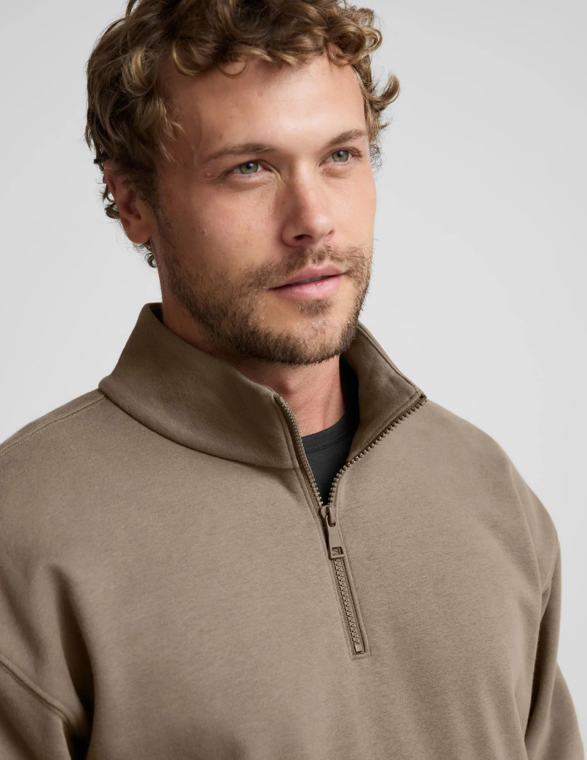 LuxeFleece Men's Half Zip Pullover sold by Beyond Yoga product image thumbnail 5