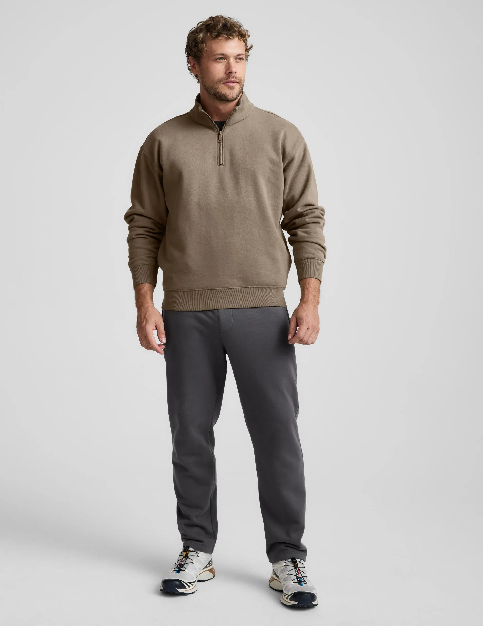 LuxeFleece Men's Half Zip Pullover sold by Beyond Yoga product image thumbnail 4