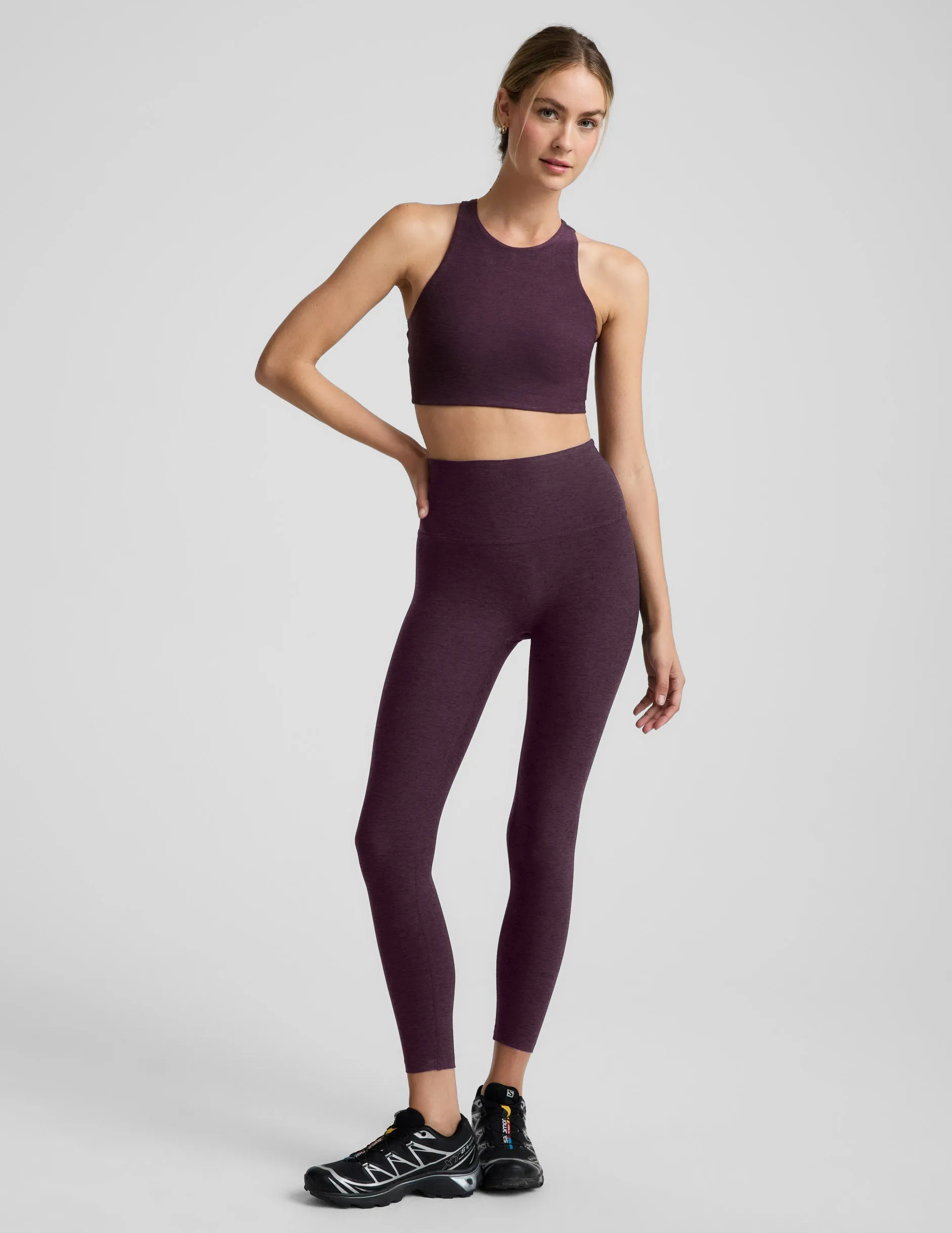 Spacedye No Front Seam Midi Legging sold by Beyond Yoga