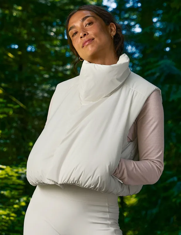 Warm Up Puffer Vest sold by Beyond Yoga