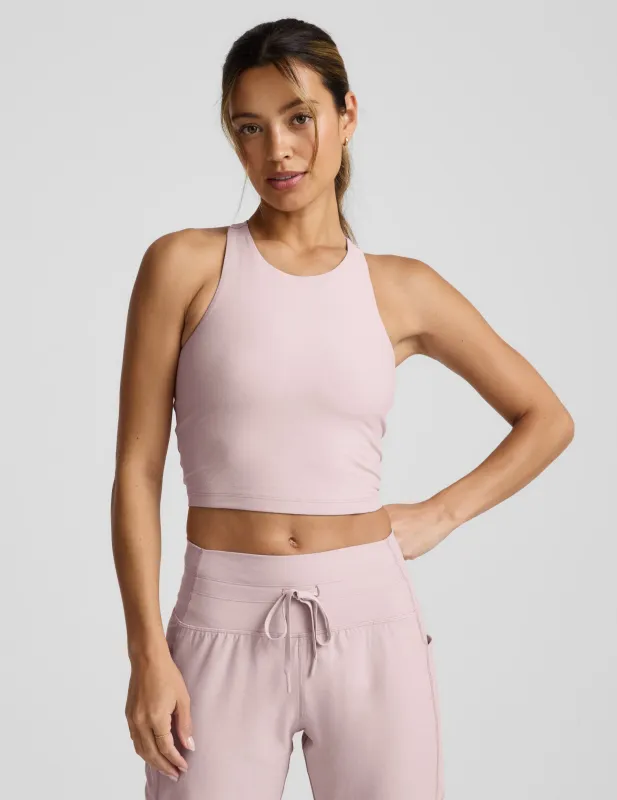 Spacedye High Neck Cropped Tank sold by Beyond Yoga