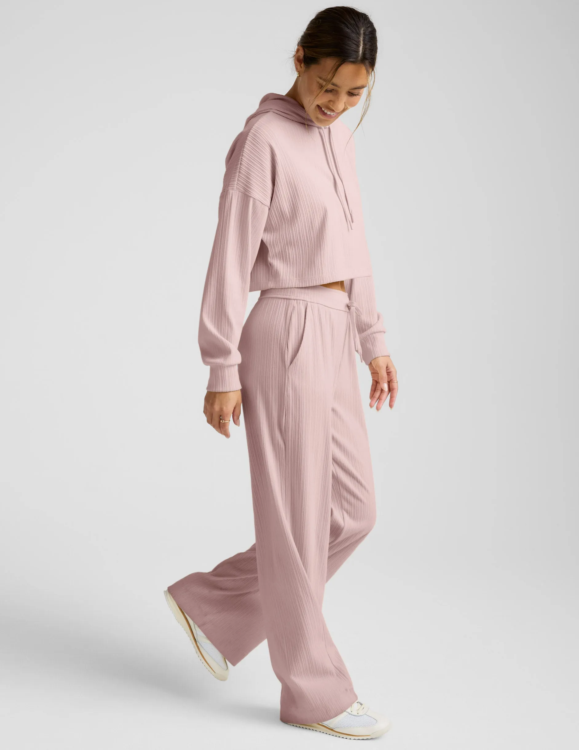 Breathe Easy Ribbed Wide Leg Pant sold by Beyond Yoga product image thumbnail 2