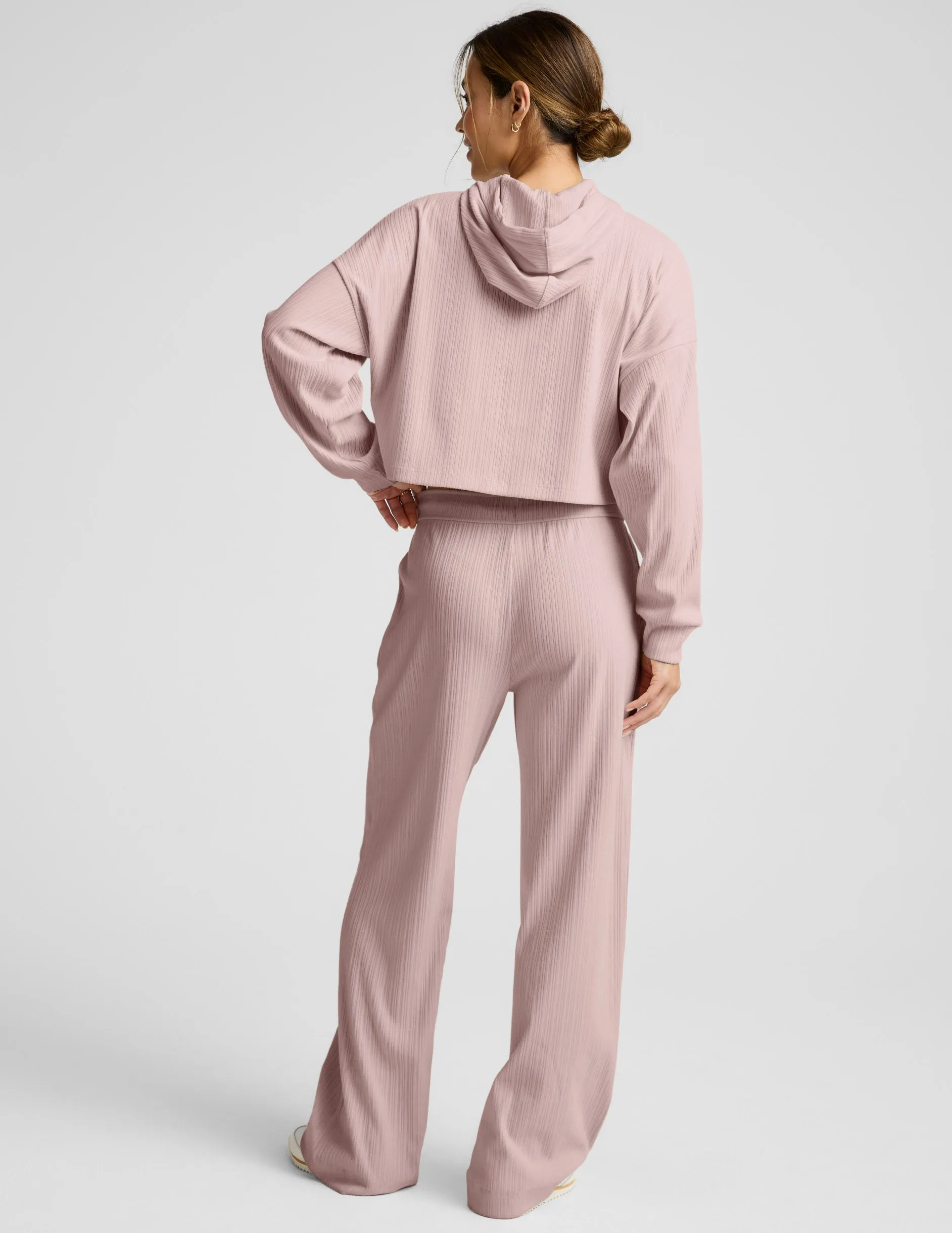 Breathe Easy Ribbed Wide Leg Pant sold by Beyond Yoga product image thumbnail 3