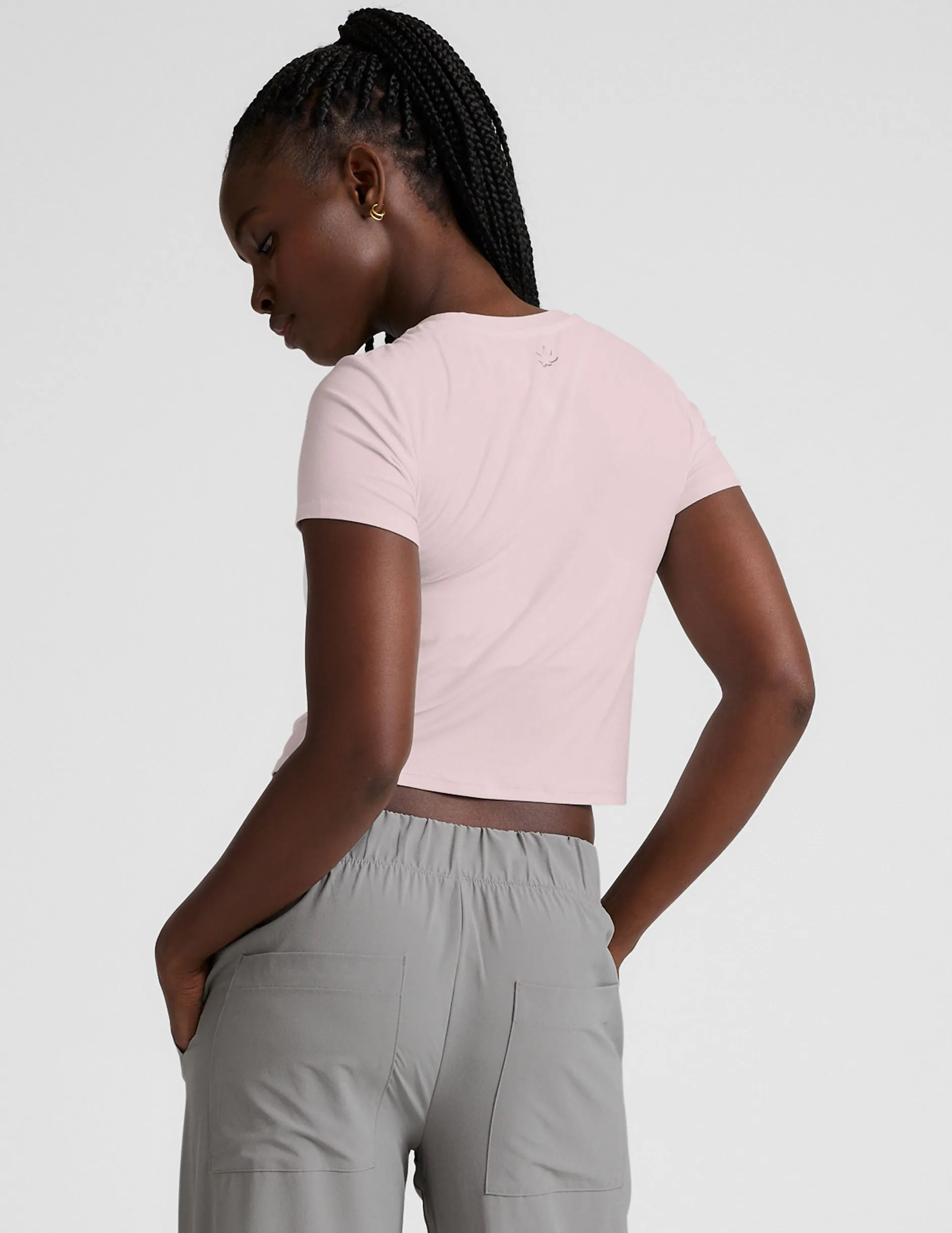 Featherweight Cropped Tee sold by Beyond Yoga product image thumbnail 3