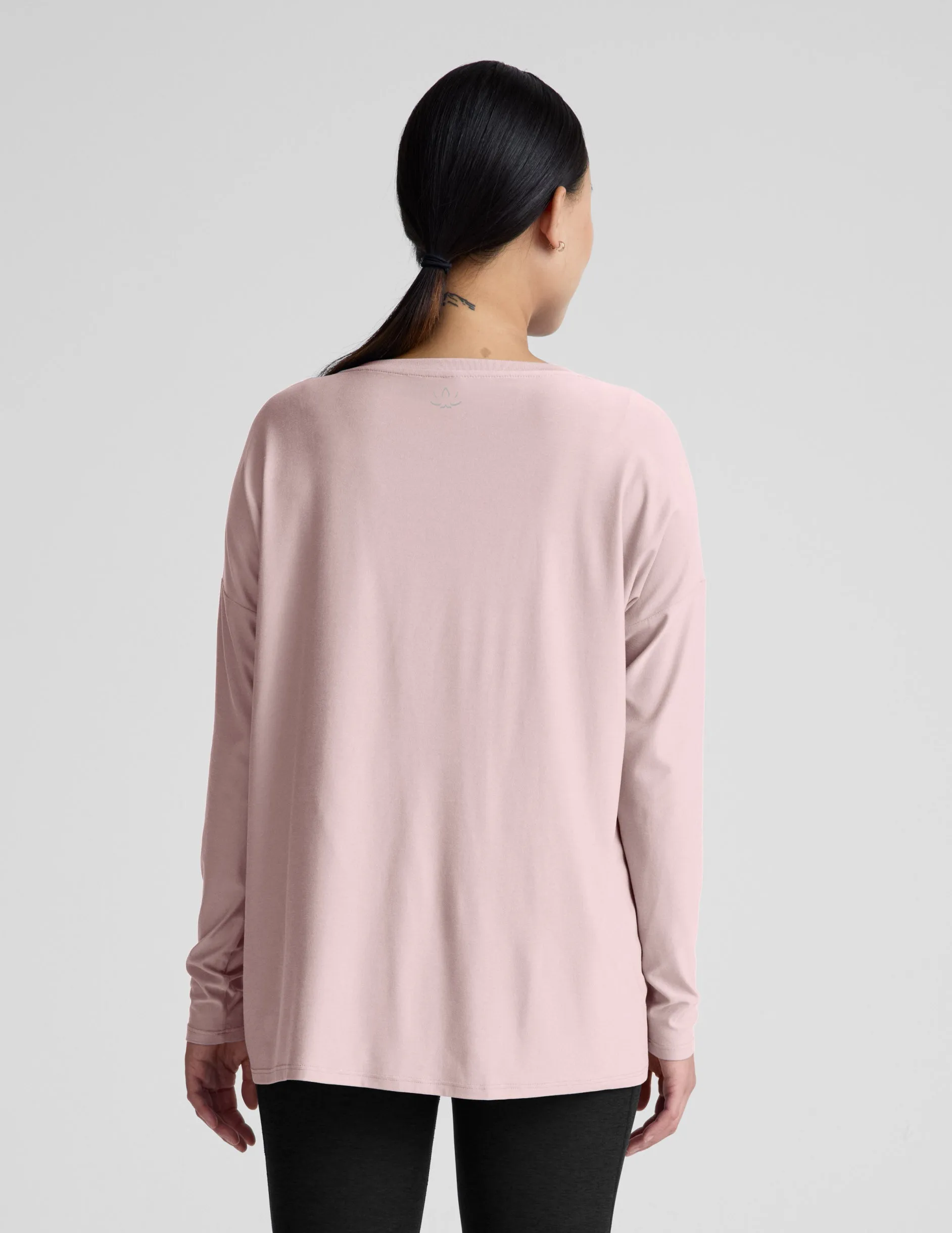 Featherweight Feels Like Home Long Sleeve Maternity Top sold by Beyond Yoga product image thumbnail 3