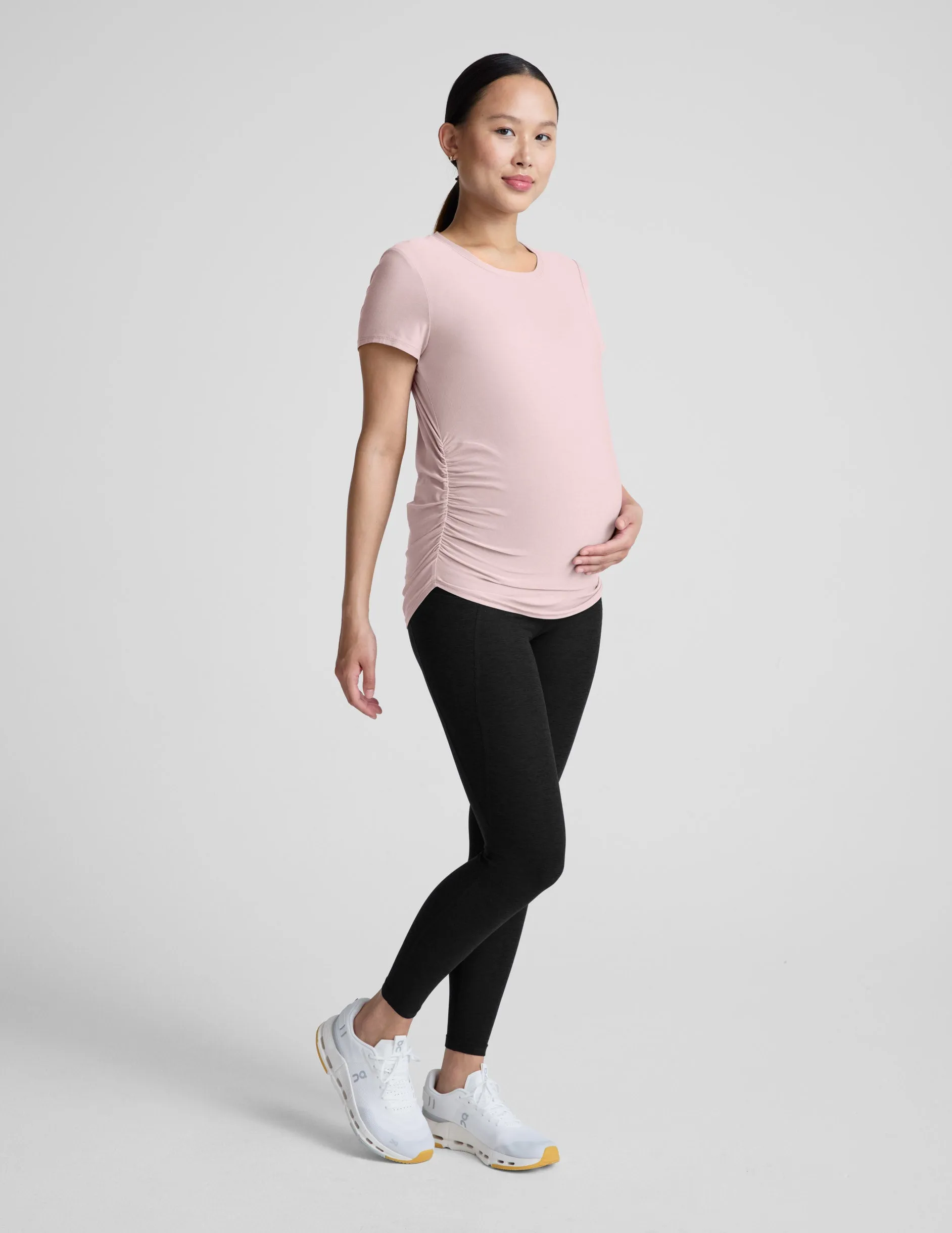 Featherweight One & Only Maternity Tee sold by Beyond Yoga product image thumbnail 3