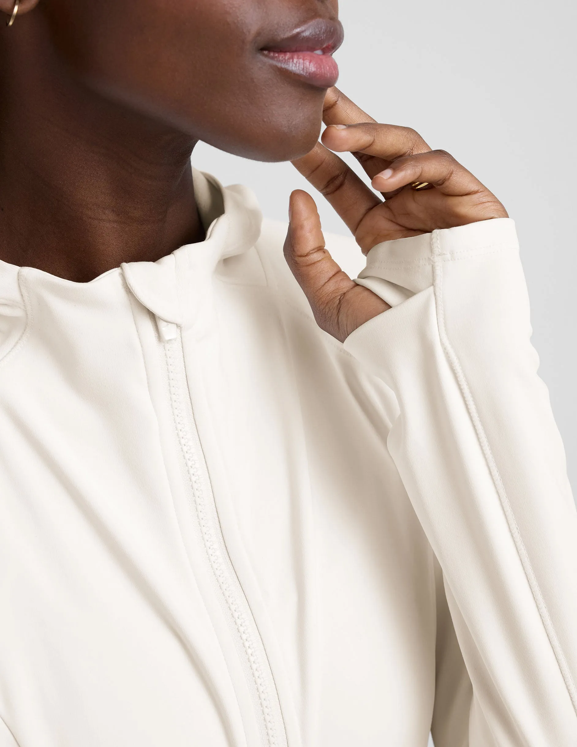 Pacer Fleece-Backed Full Zip Jacket sold by Beyond Yoga product image thumbnail 5