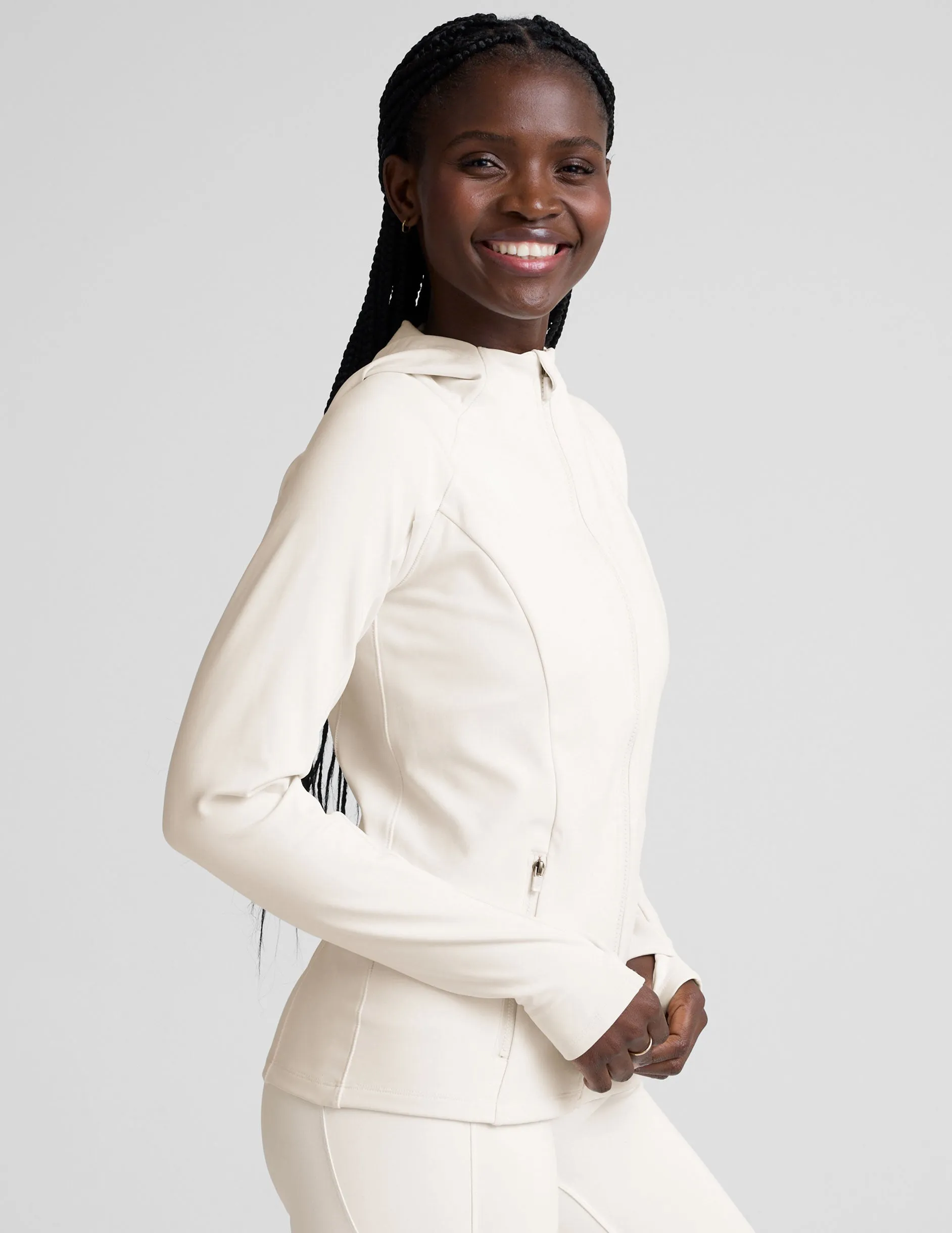 Pacer Fleece-Backed Full Zip Jacket sold by Beyond Yoga product image thumbnail 2