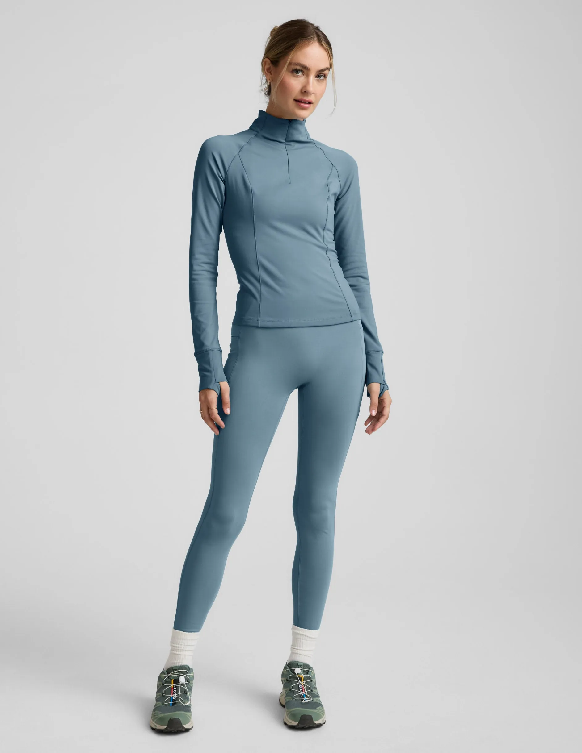 Pacer Fleece-Backed Zip Pocket Full Length Legging sold by Beyond Yoga