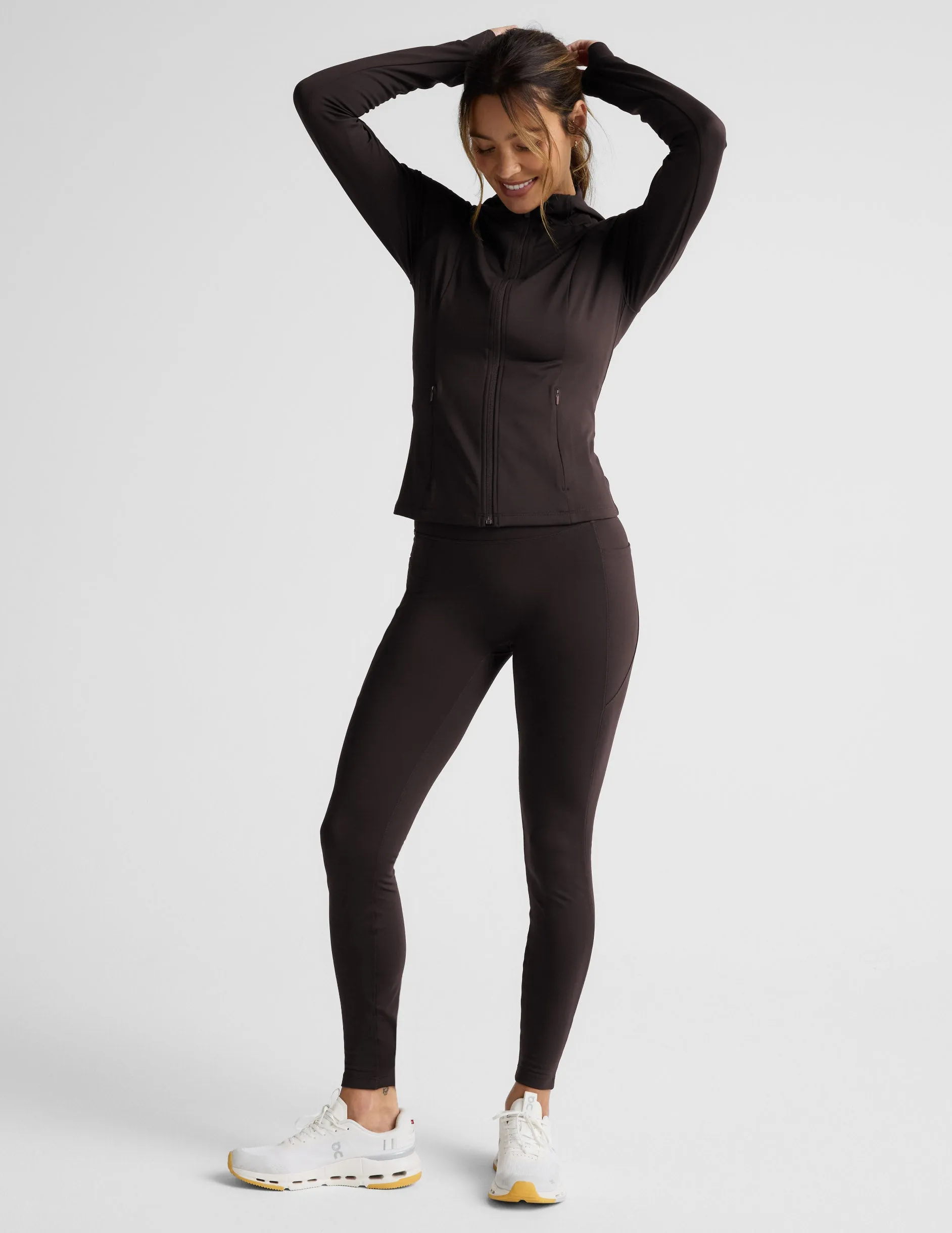 Pacer Fleece-Backed Full Zip Jacket sold by Beyond Yoga product image thumbnail 2