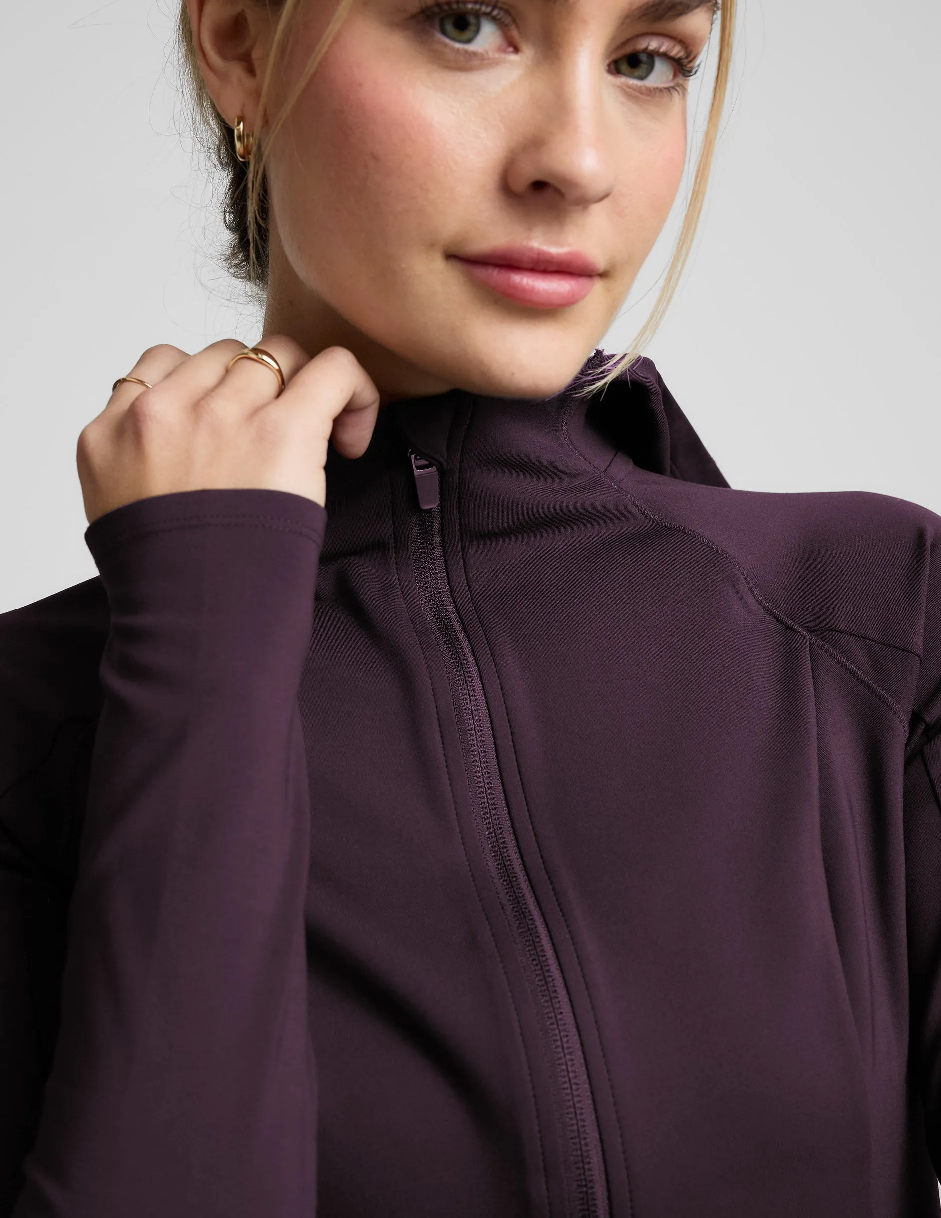 Pacer Fleece-Backed Full Zip Jacket sold by Beyond Yoga product image thumbnail 5