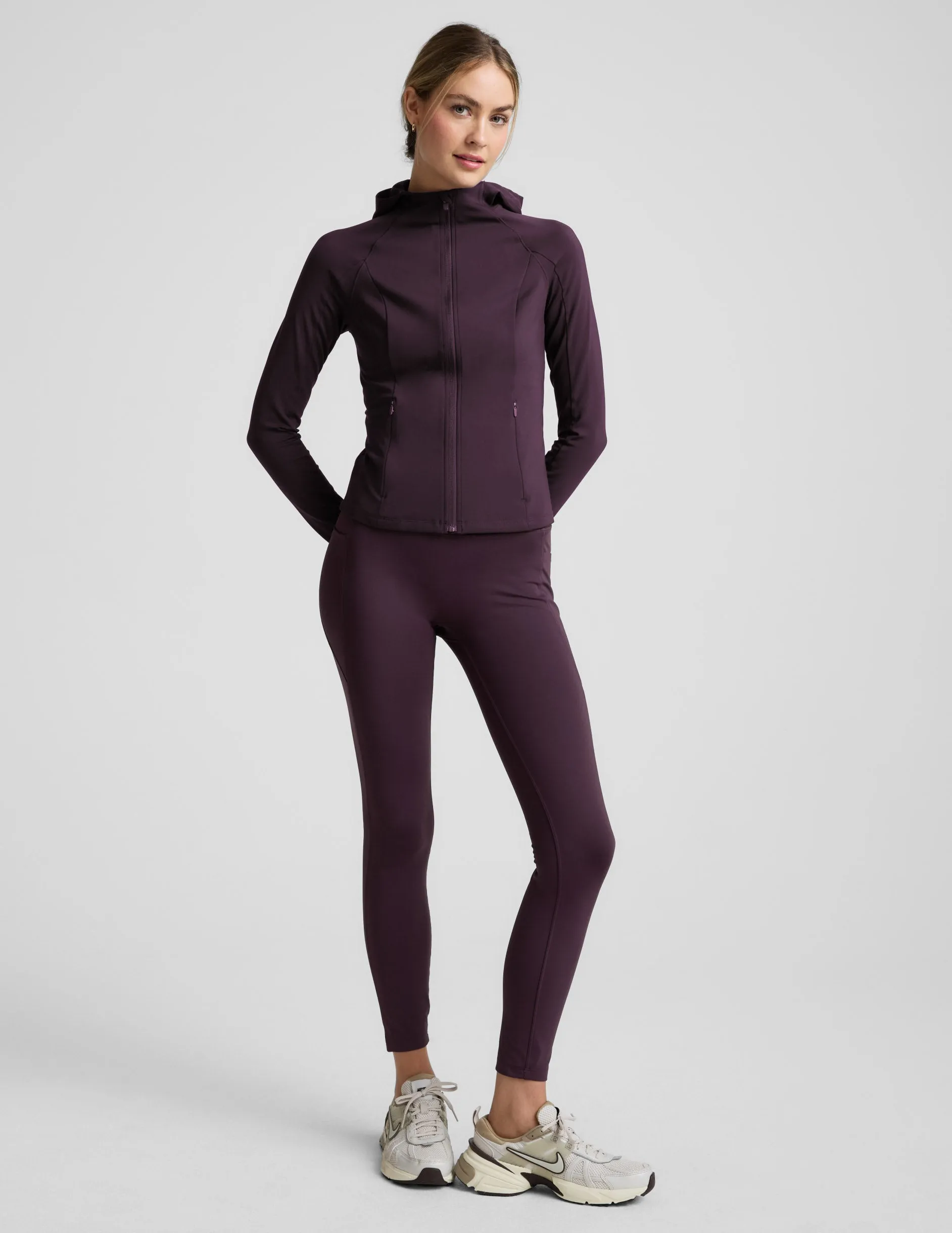Pacer Fleece-Backed Full Zip Jacket sold by Beyond Yoga product image thumbnail 4