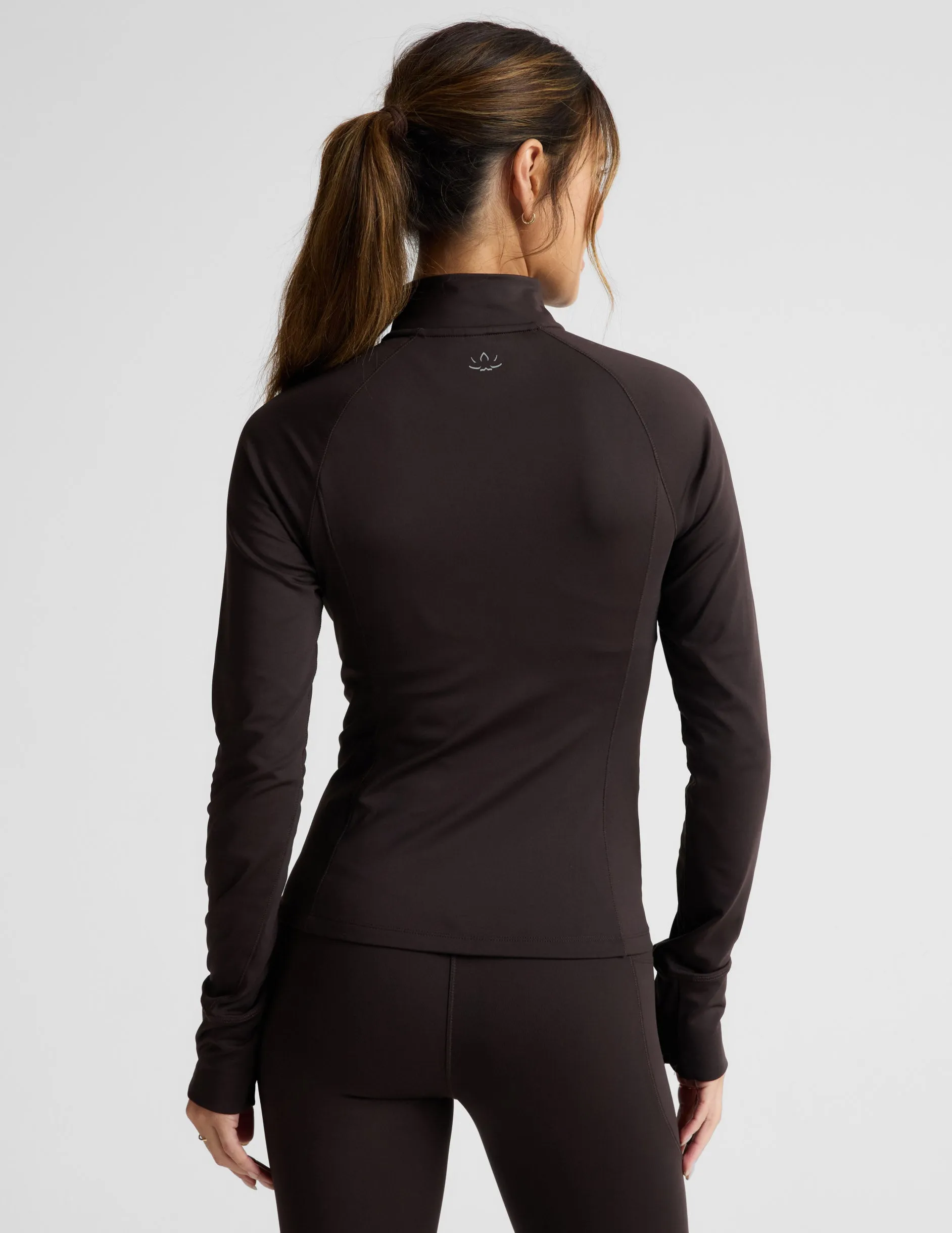 Pacer Fleece-Backed 1/4 Zip Pullover sold by Beyond Yoga product image thumbnail 4