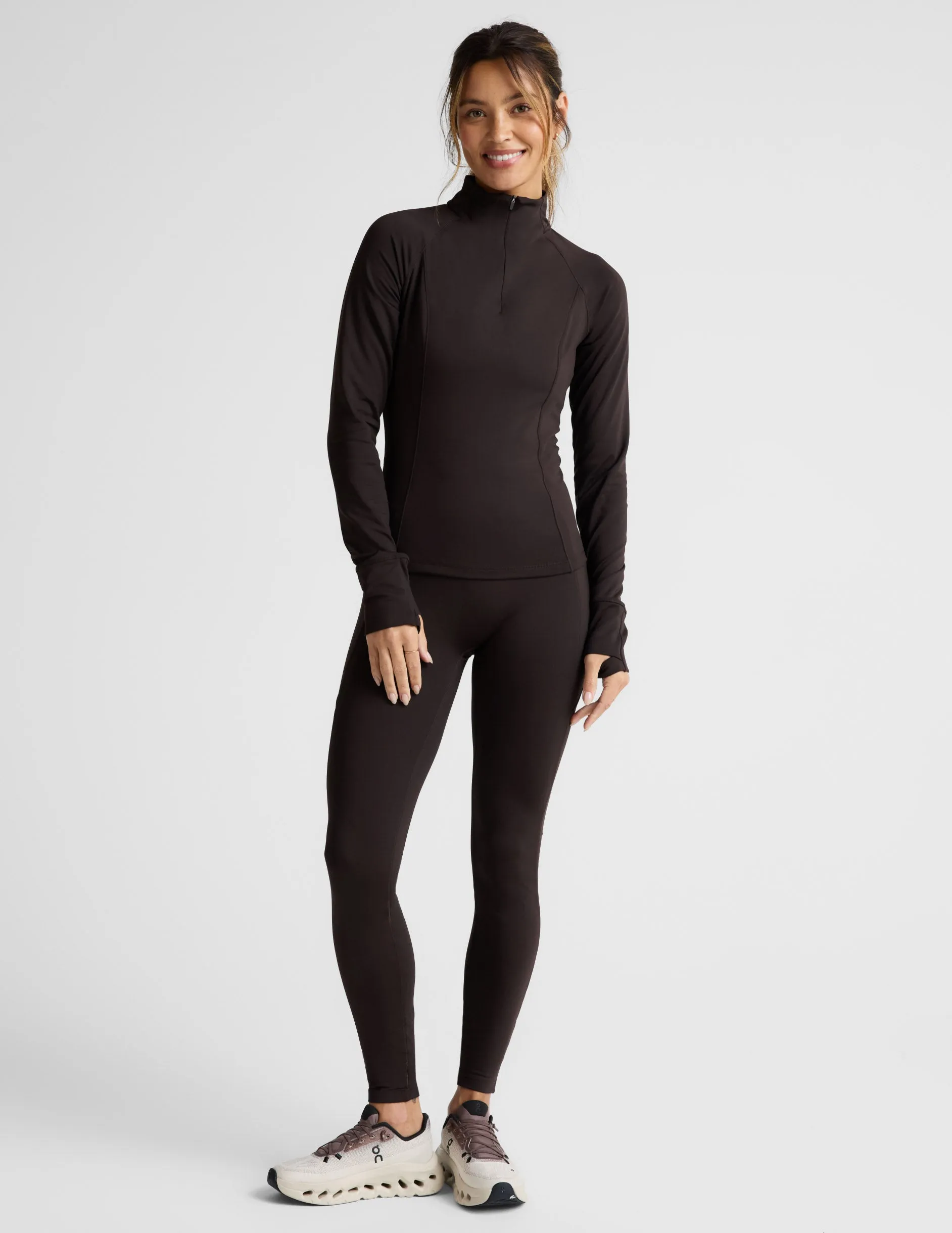 Pacer Fleece-Backed Zip Pocket Full Length Legging sold by Beyond Yoga product image thumbnail 2