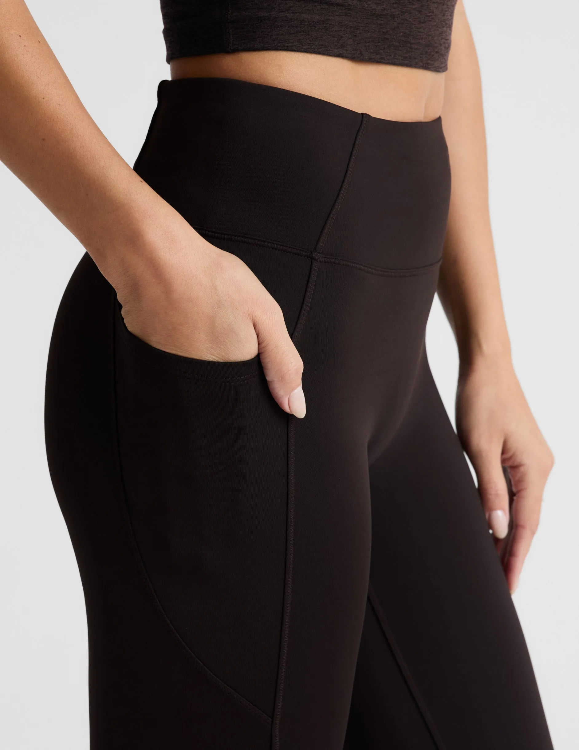 Pacer Fleece-Backed Zip Pocket Full Length Legging sold by Beyond Yoga product image thumbnail 4