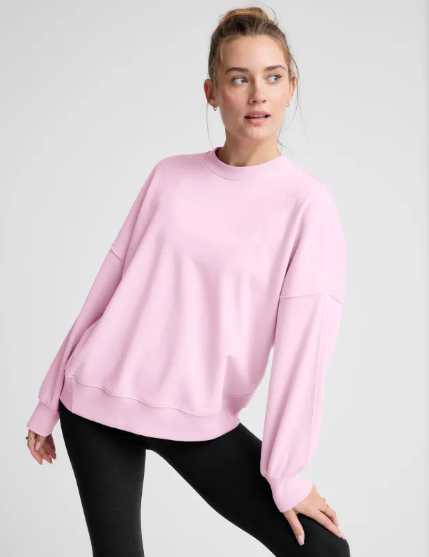 LuxeFleece Oversized Sweatshirt sold by Beyond Yoga