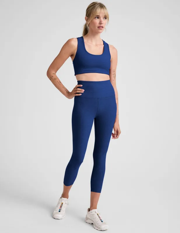 Spacedye Walk And Talk High Waisted Capri Legging sold by Beyond Yoga