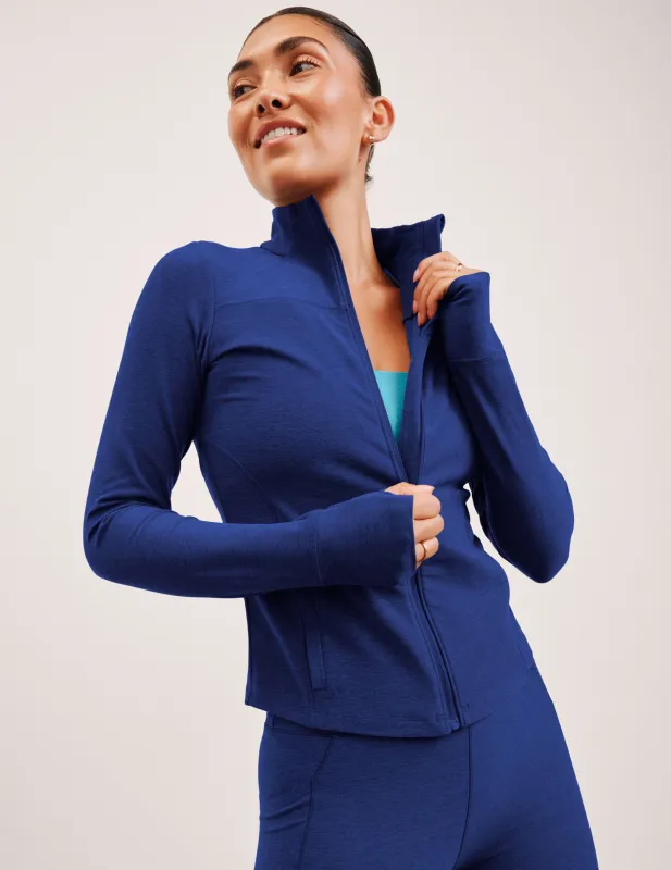 Spacedye Trails Active Jacket sold by Beyond Yoga